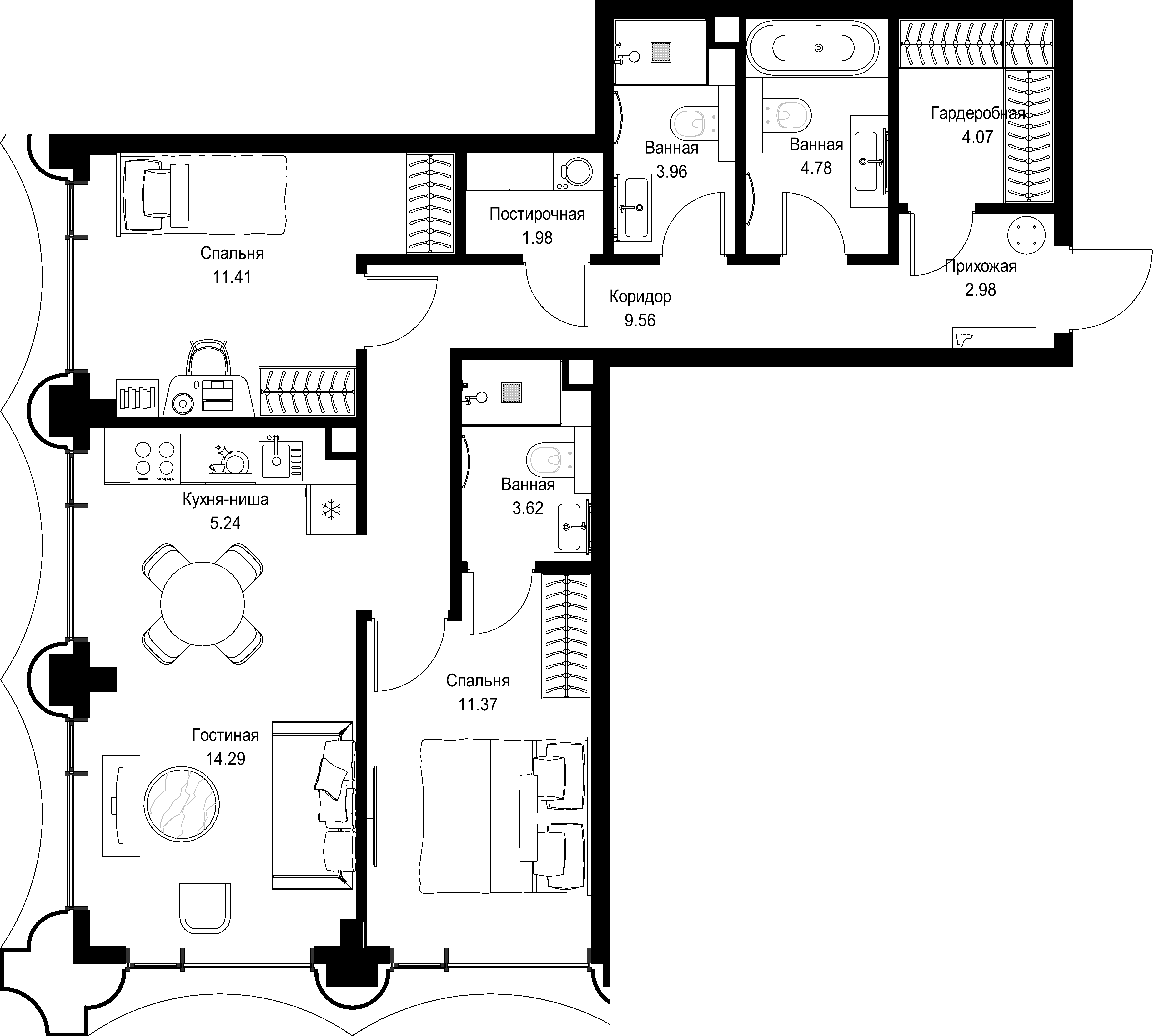 Квартира №11205