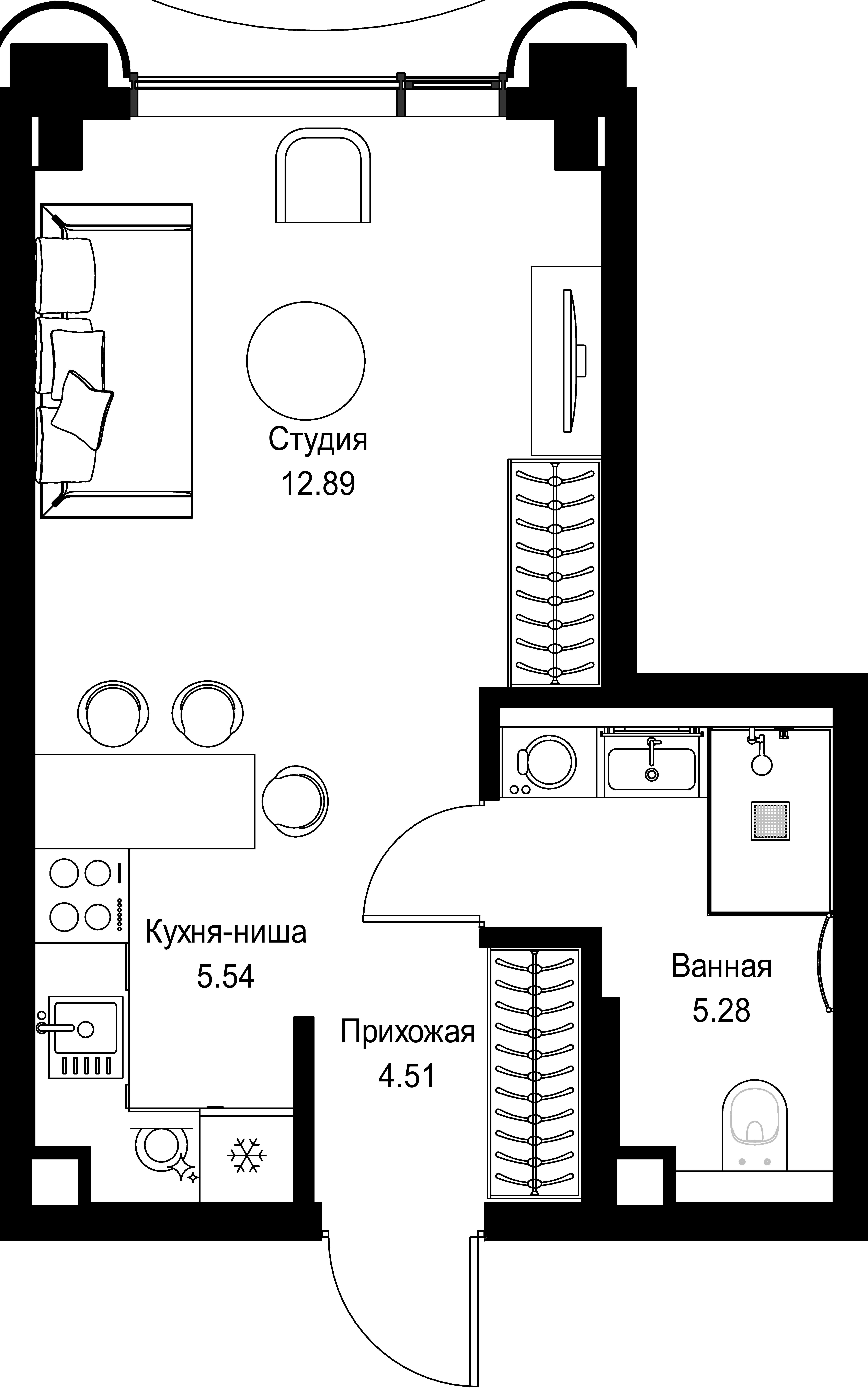 Квартира №11208