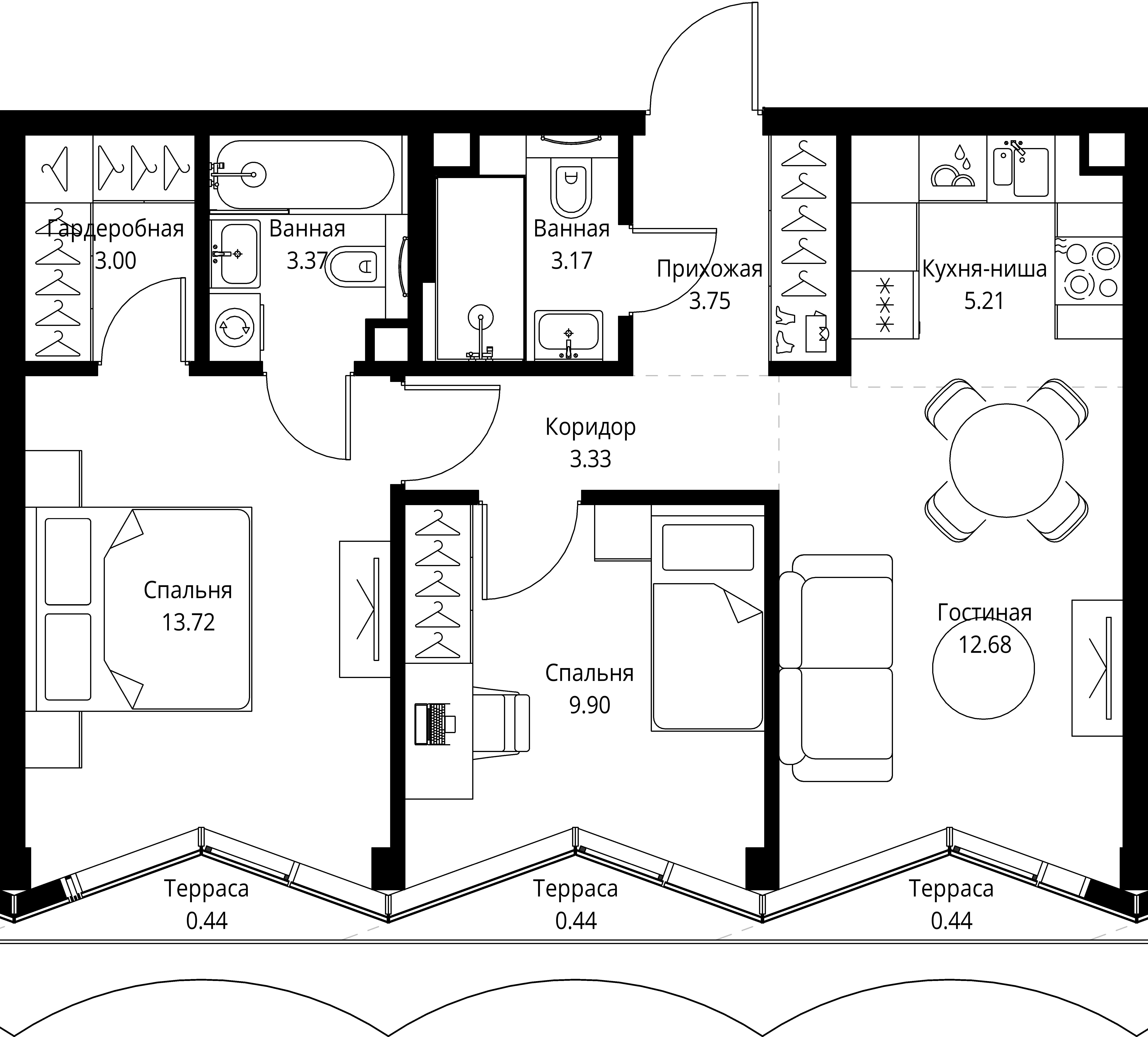 Квартира №11603