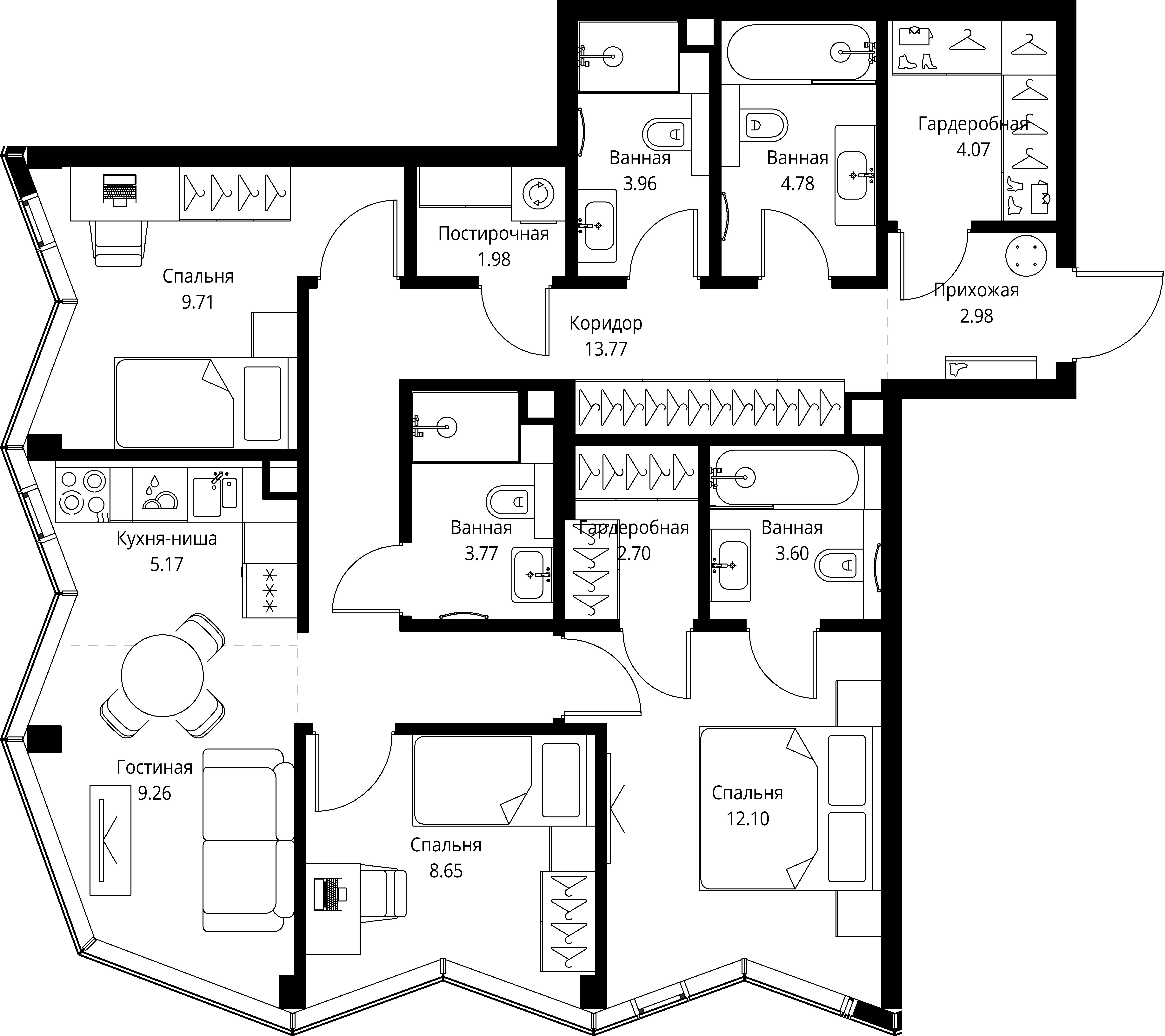 Квартира №11704
