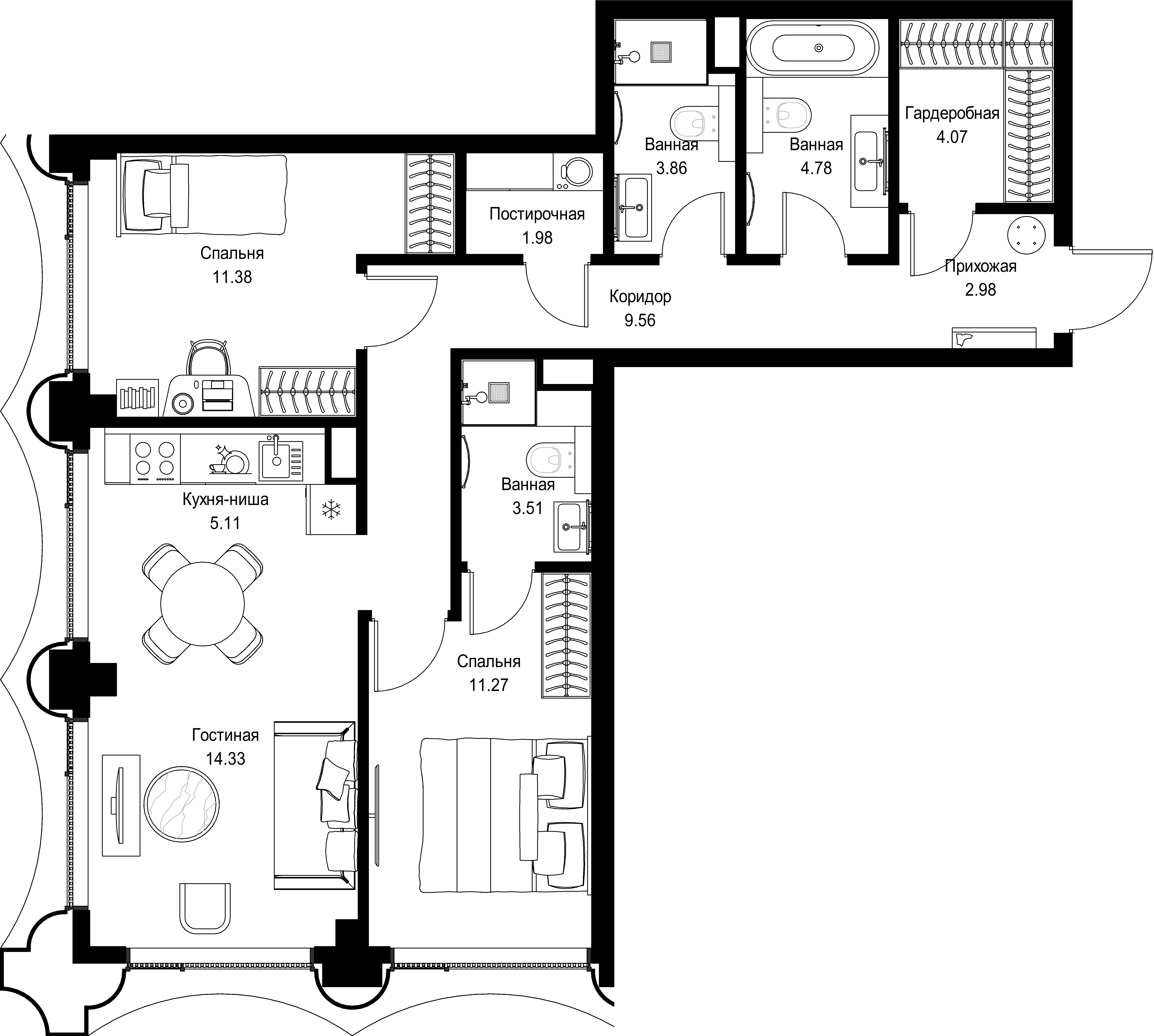 Квартира №10307
