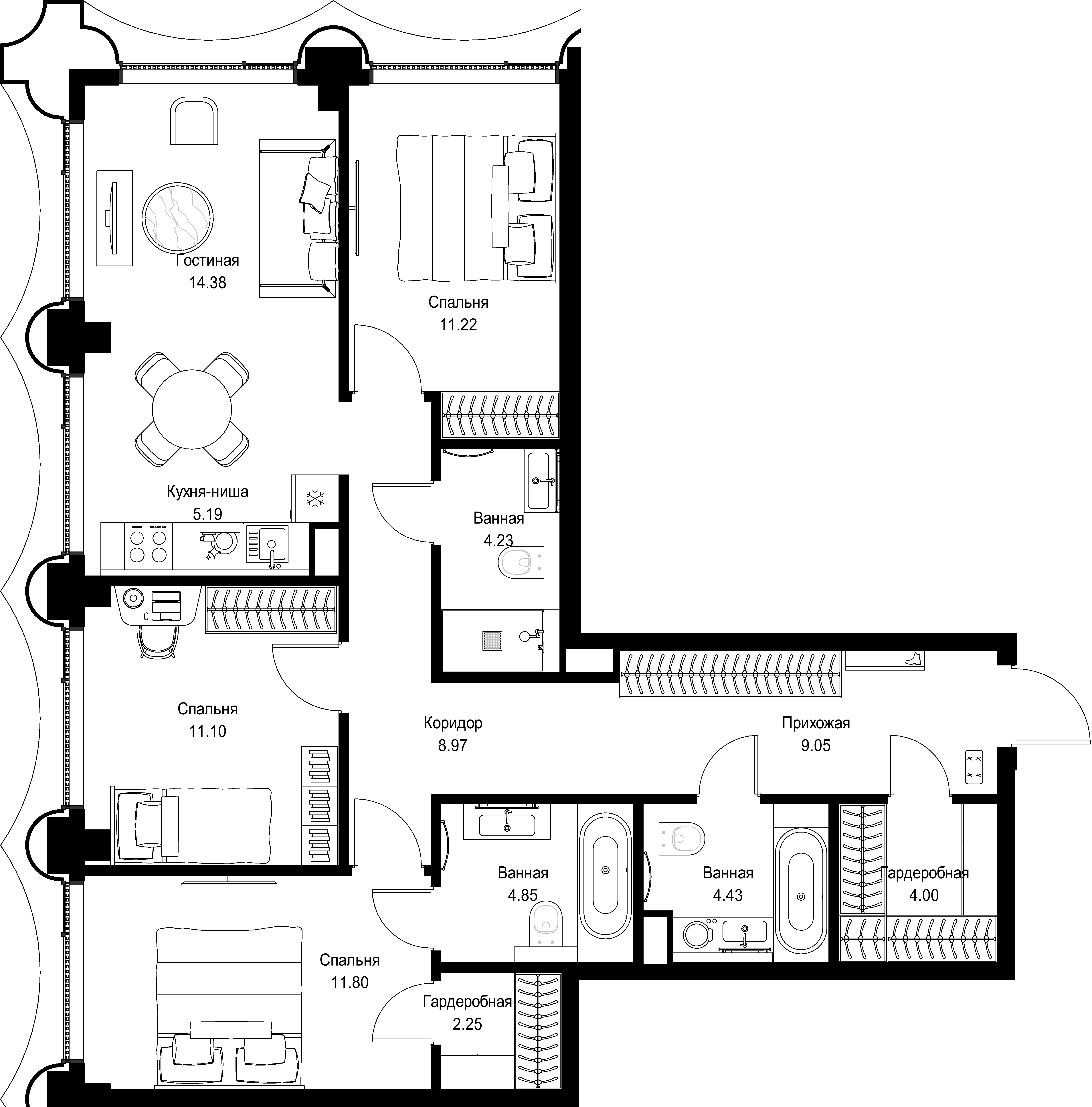 Квартира №10308