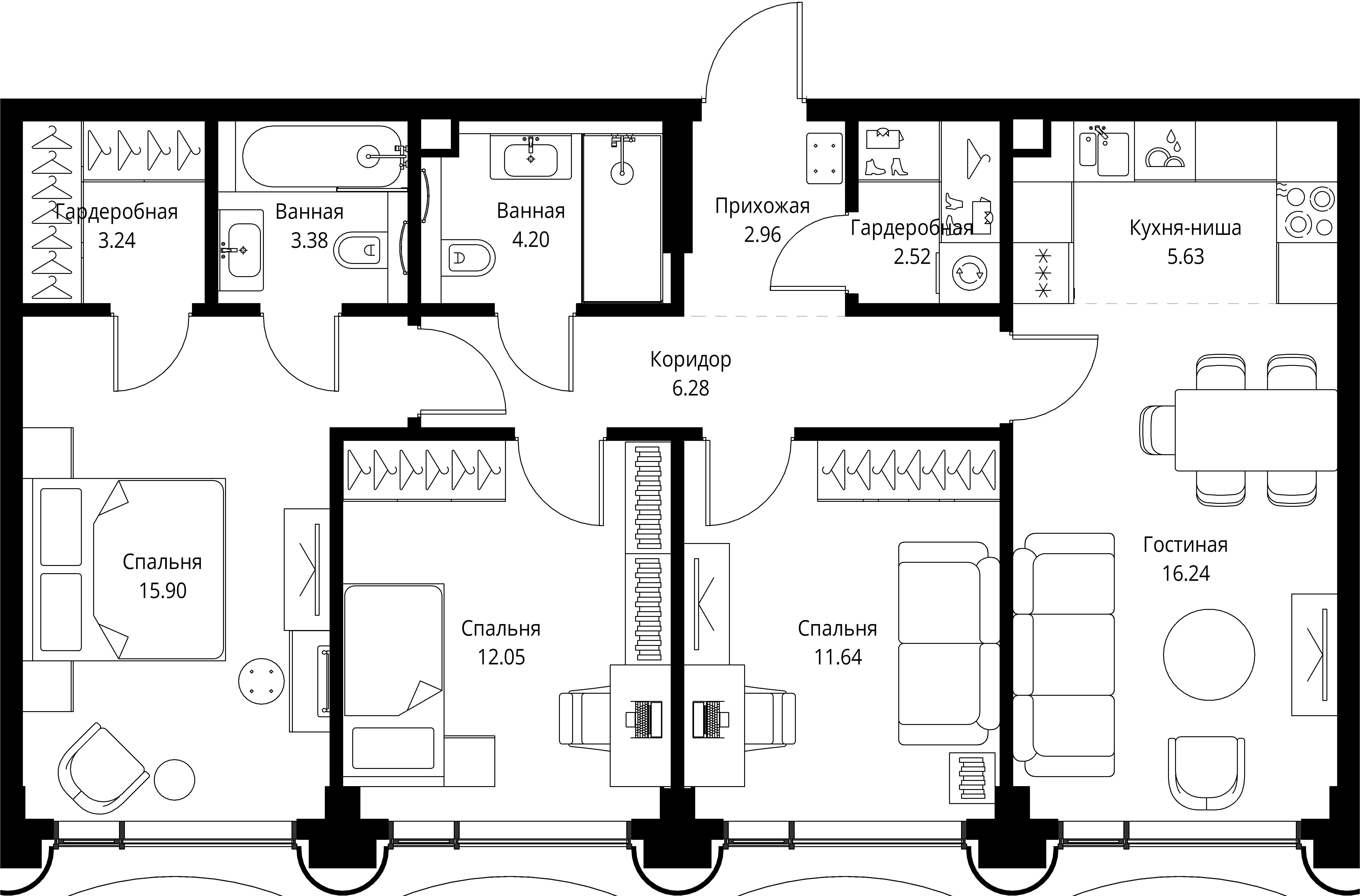 Квартира №10604