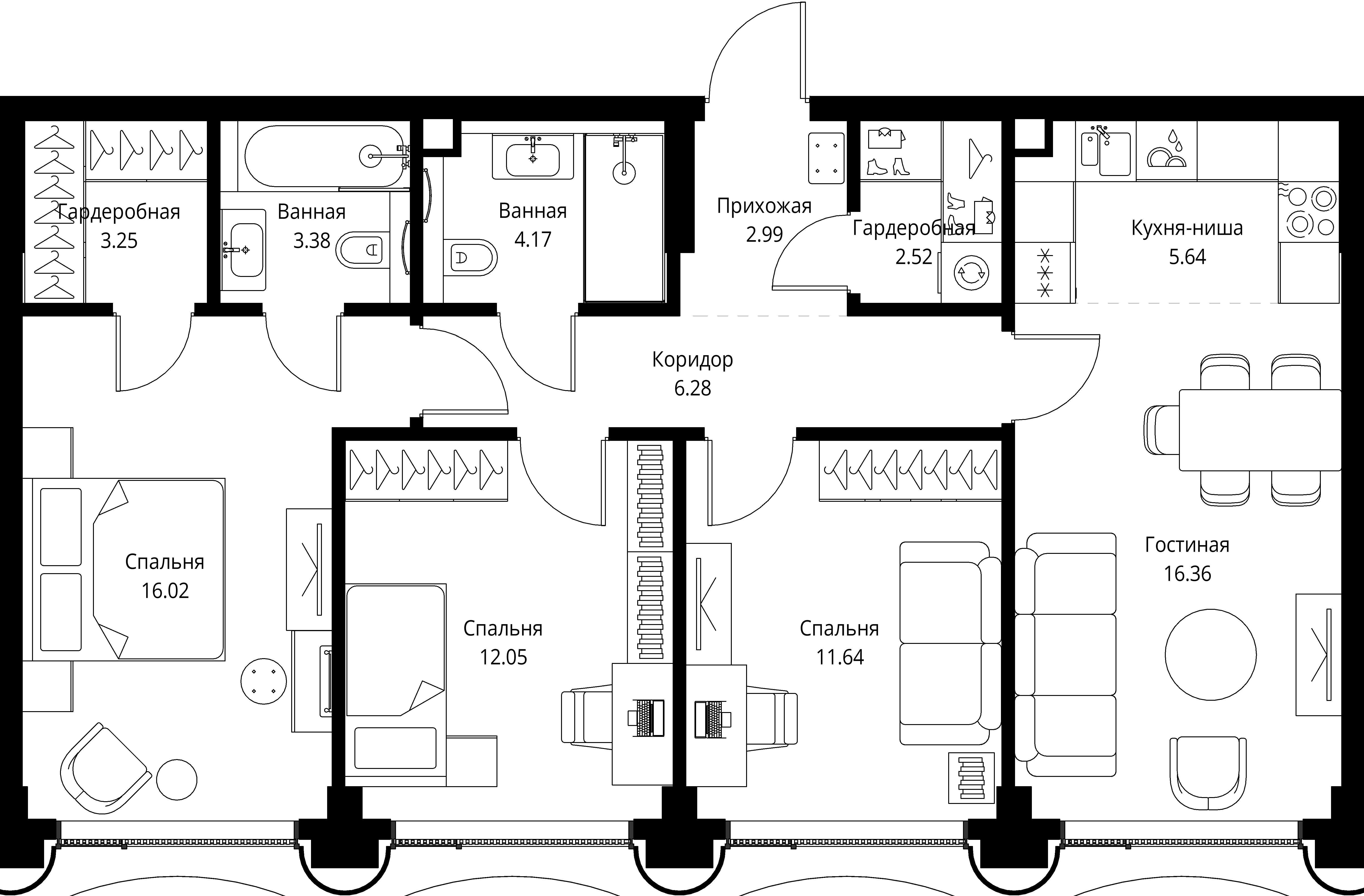 Квартира №10702