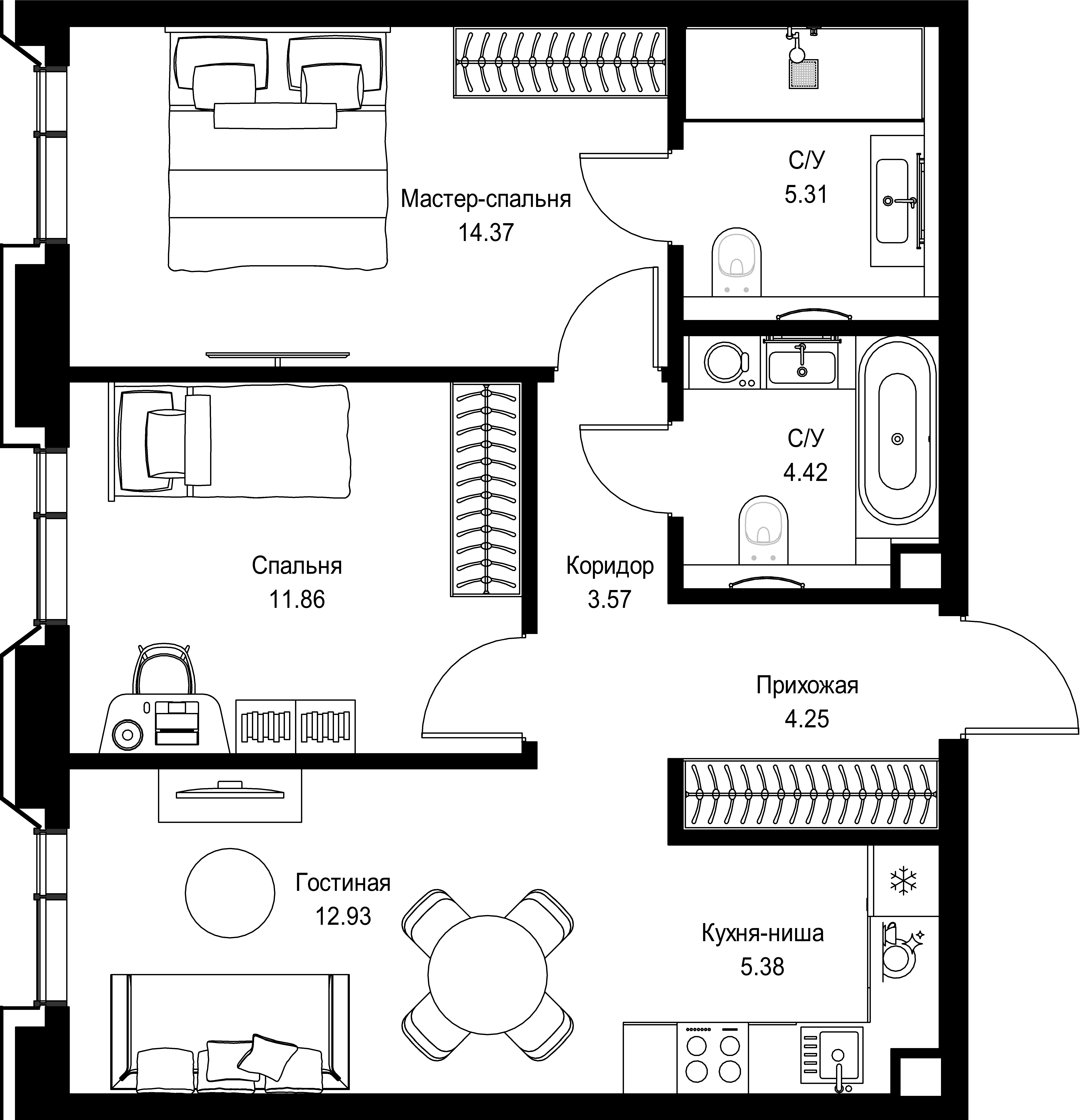 Квартира №21016
