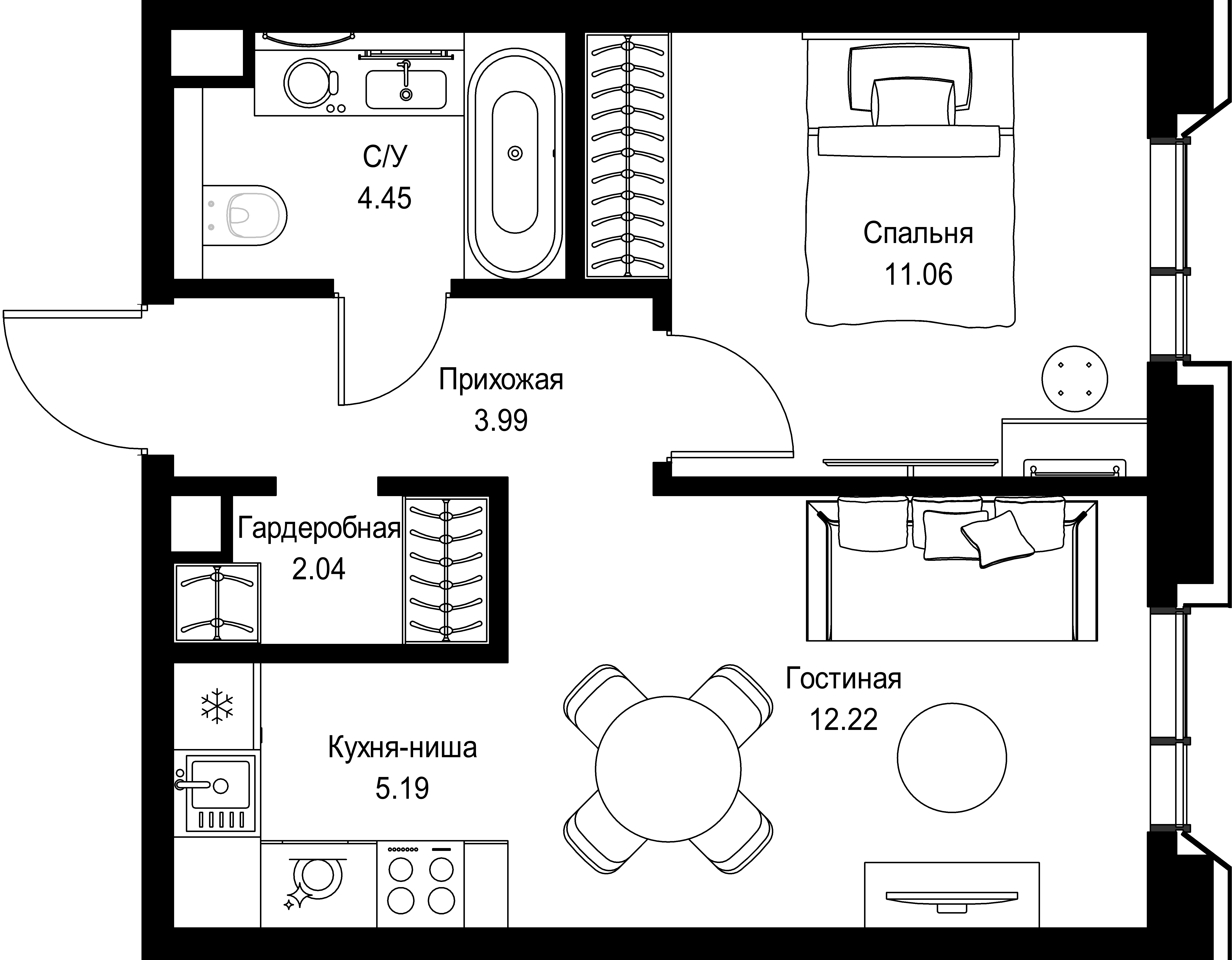 Квартира №21009