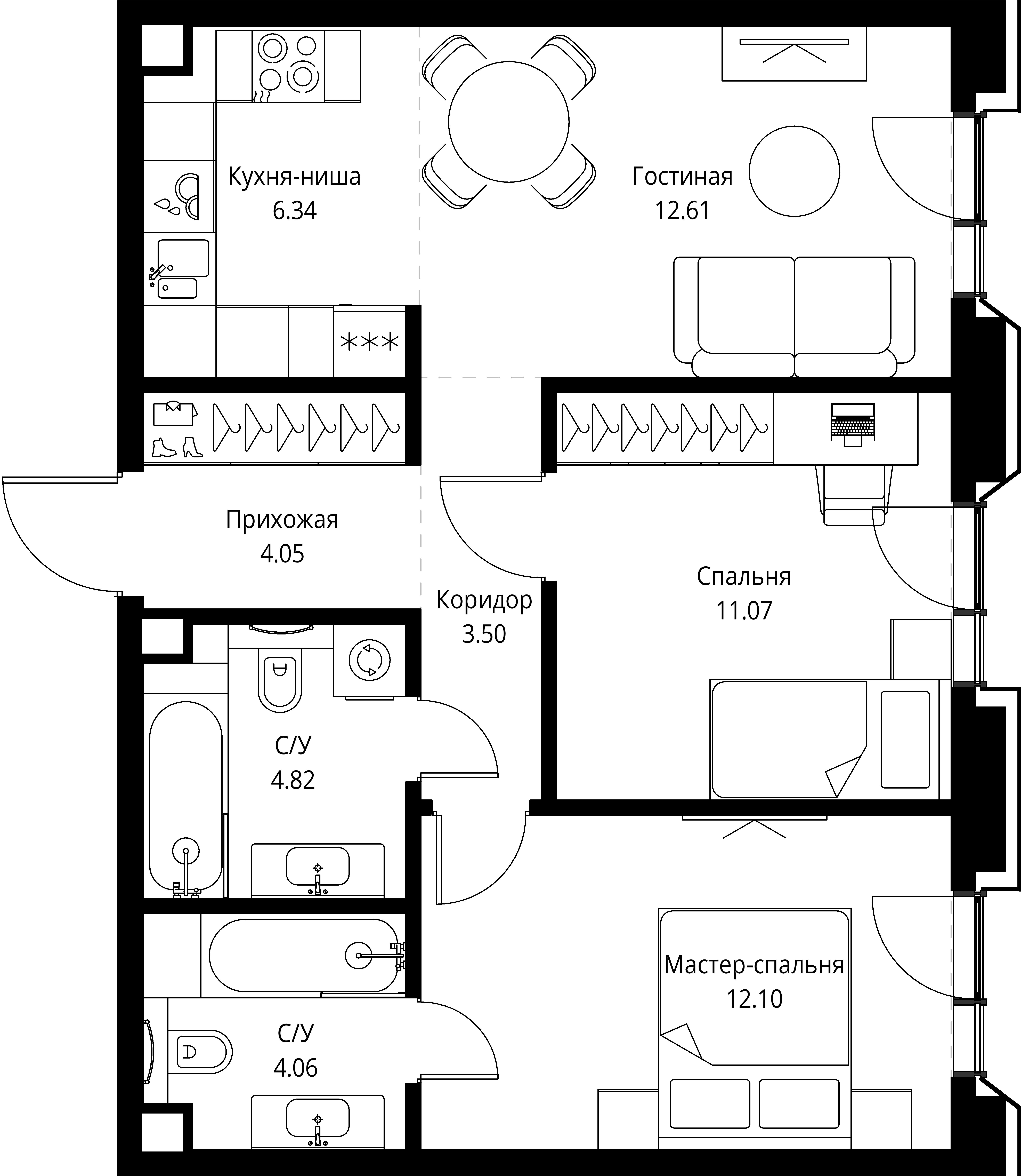 Квартира №21107