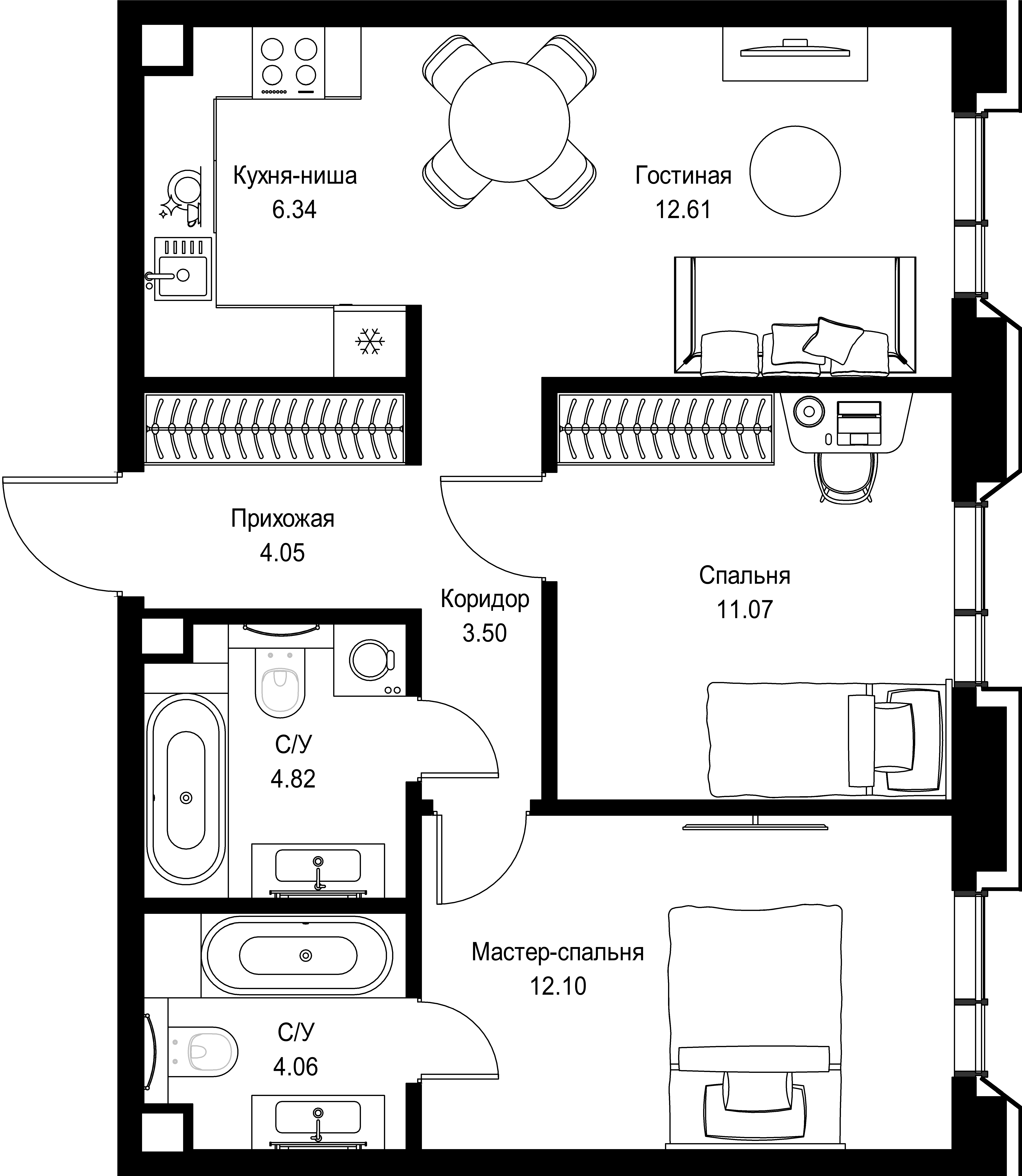 Квартира №21107