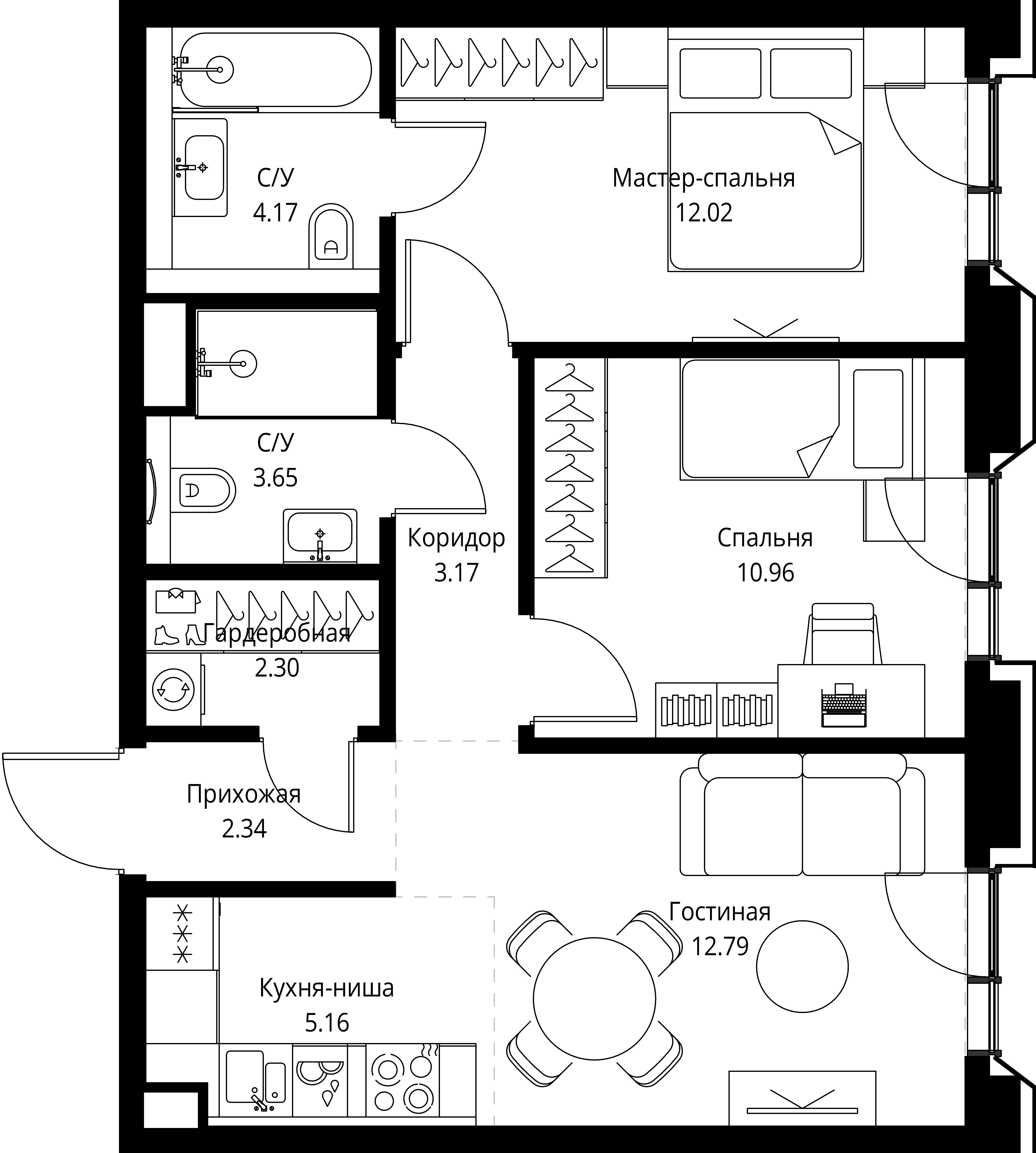 Квартира №21208