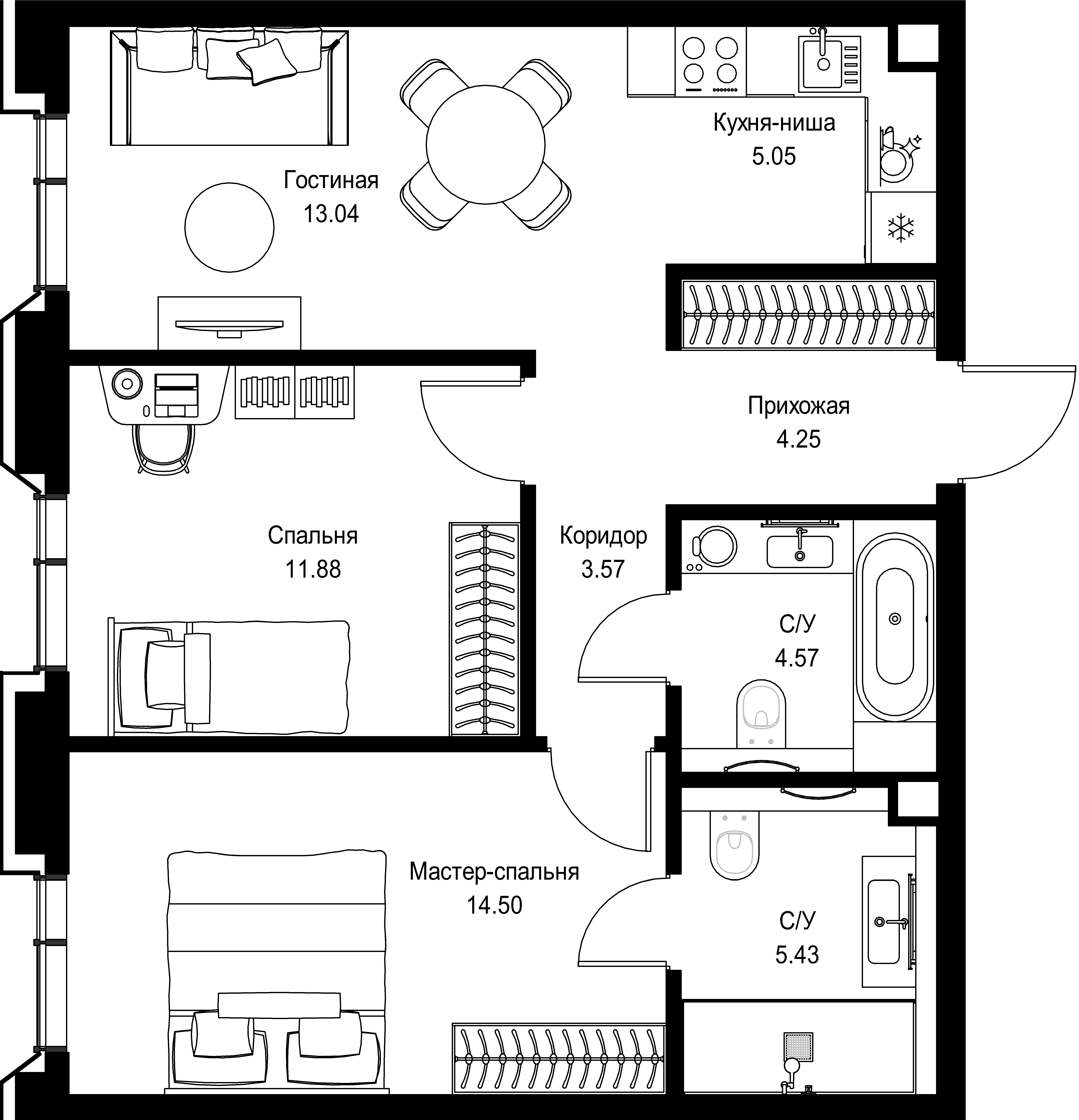 Квартира №21512