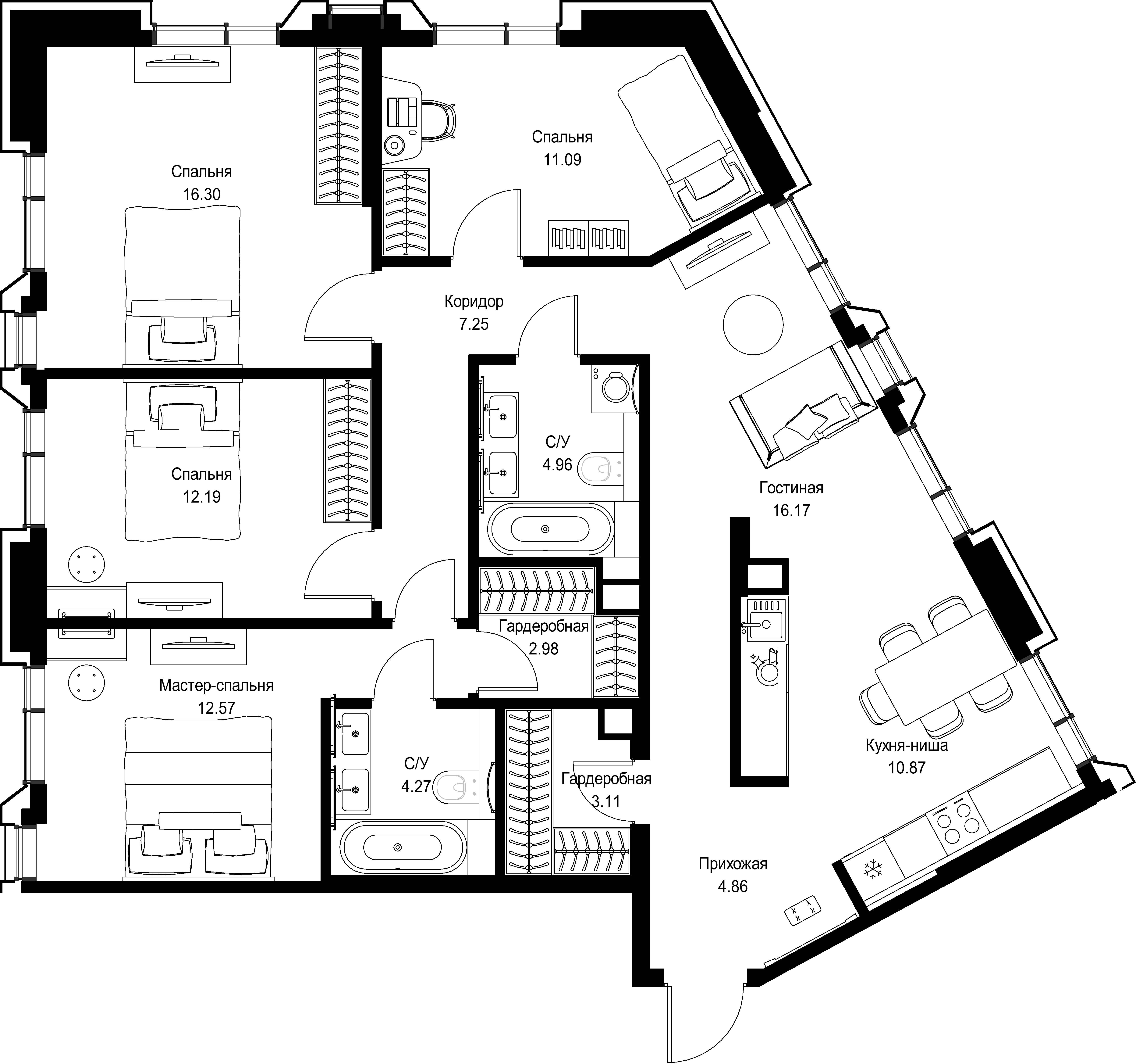 Квартира №21805