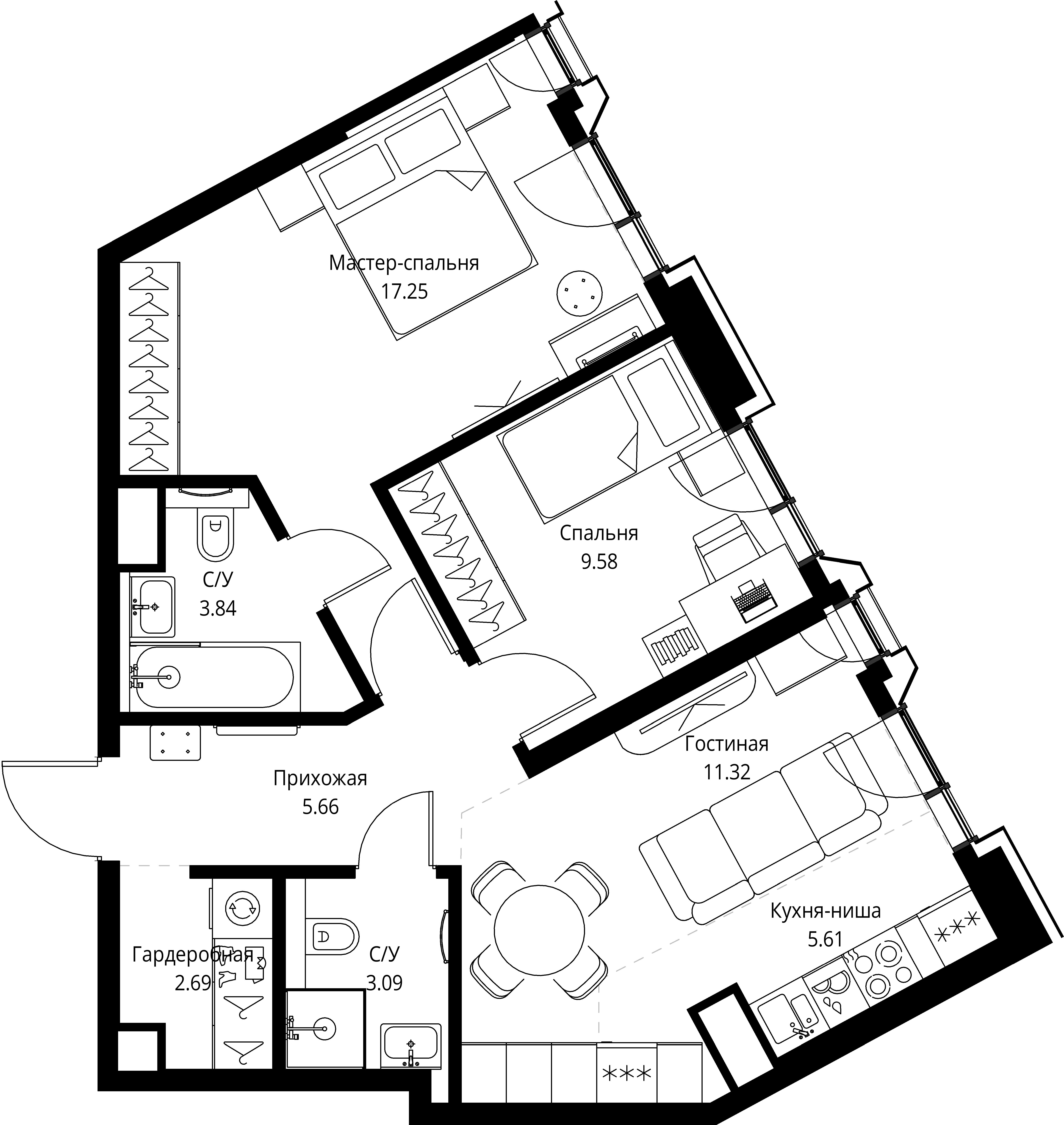 Квартира №21806