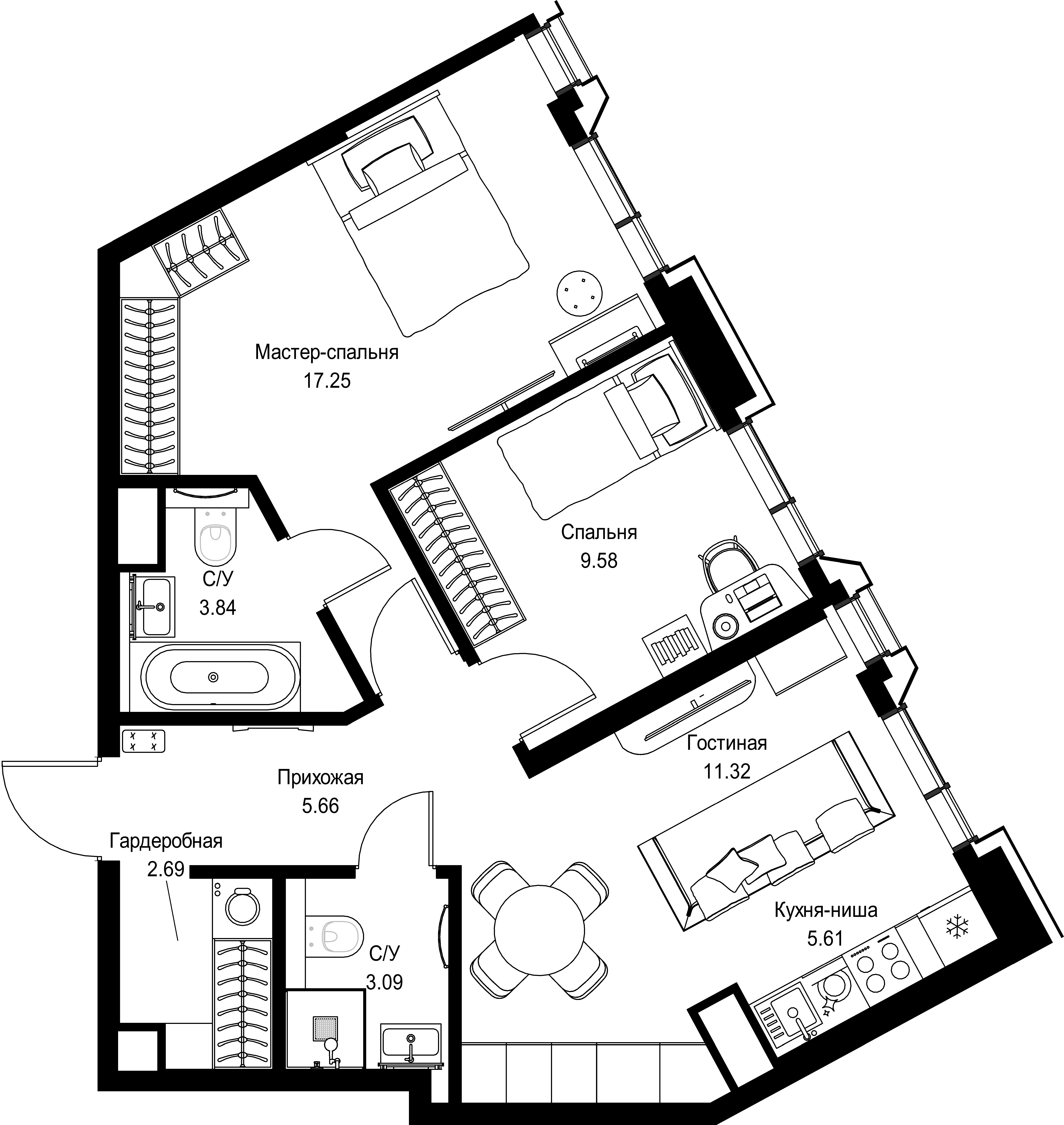 Квартира №21806