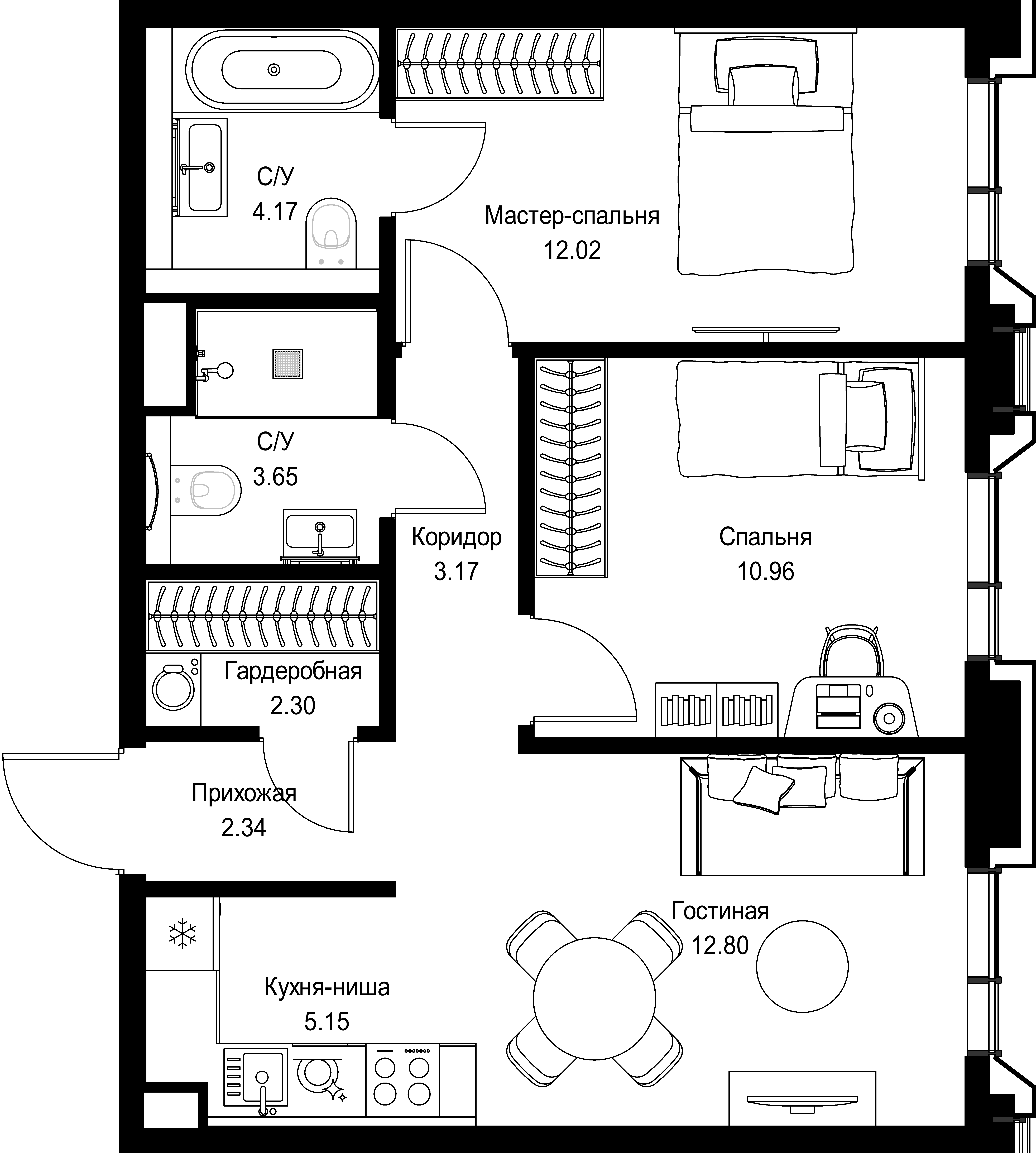 Квартира №21808