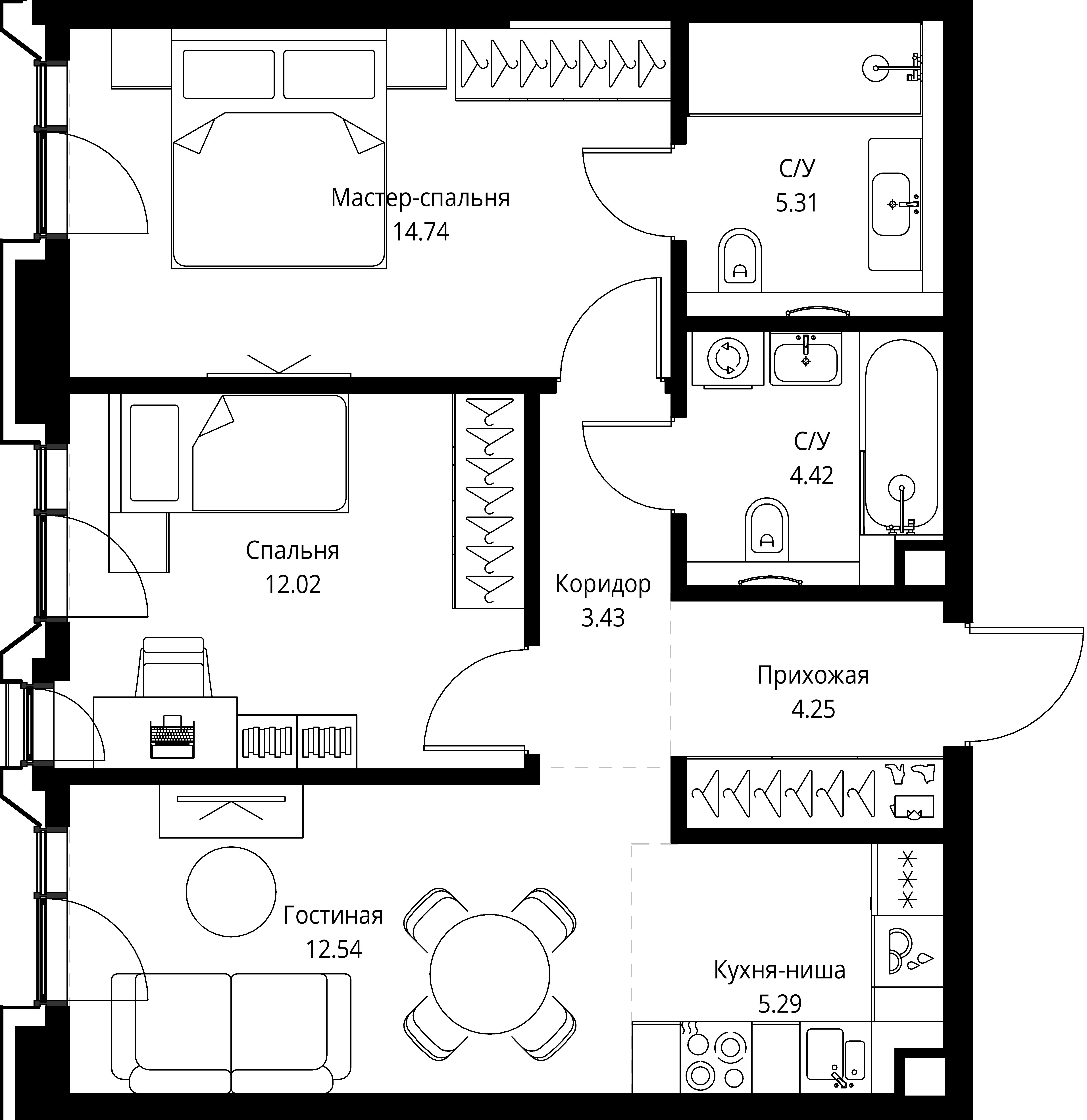Квартира №21813