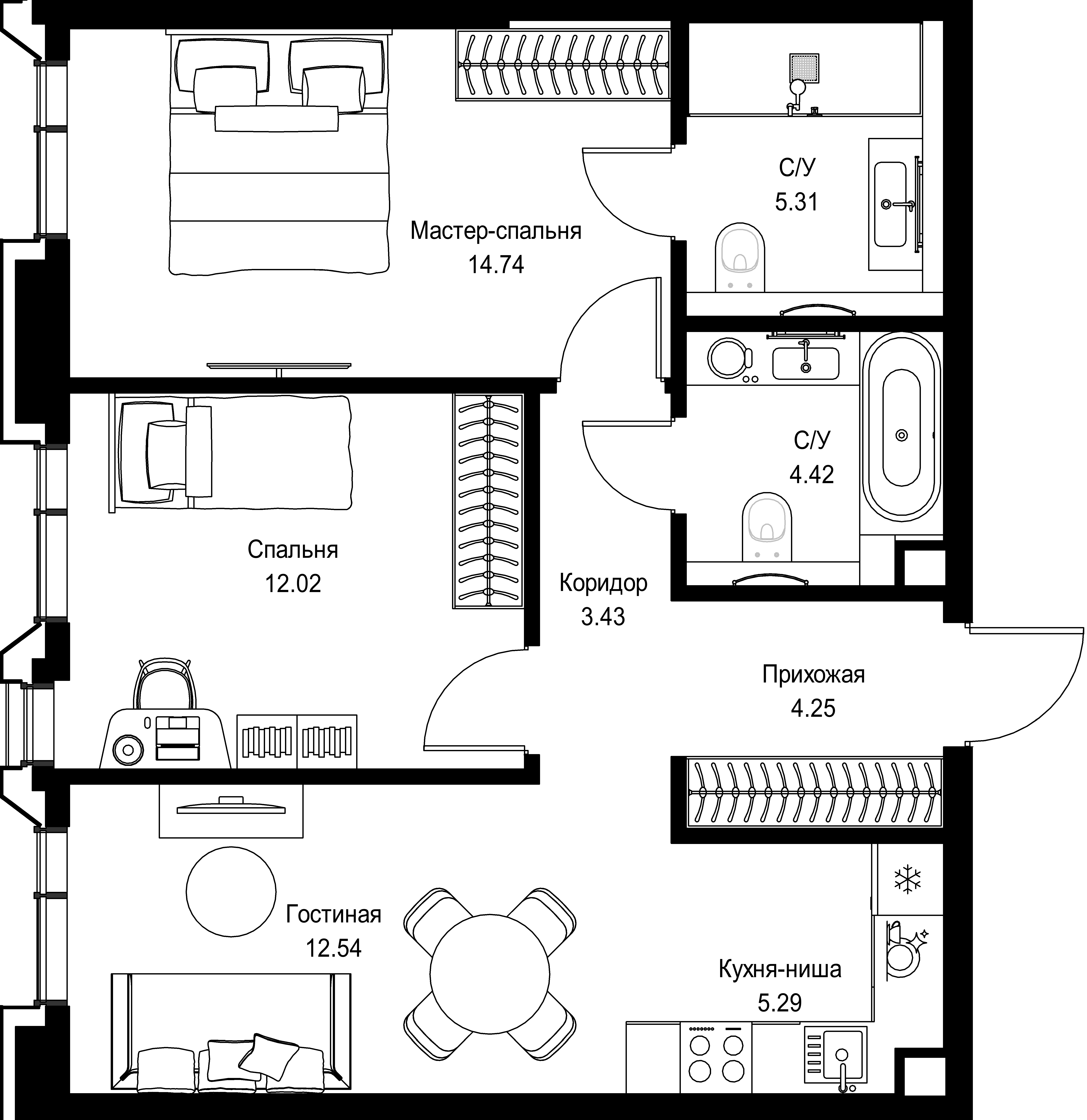 Квартира №21813