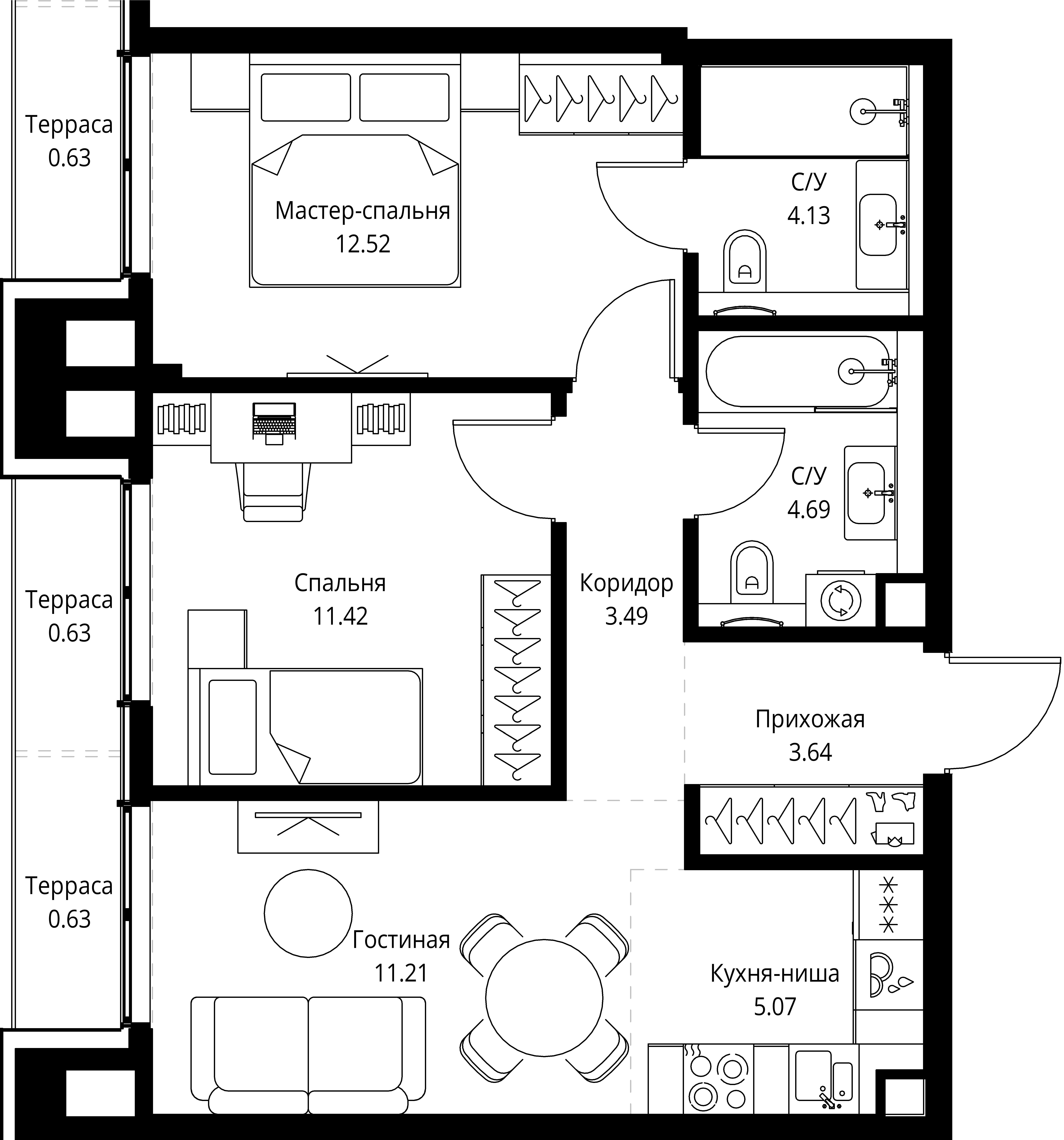 Квартира №21911