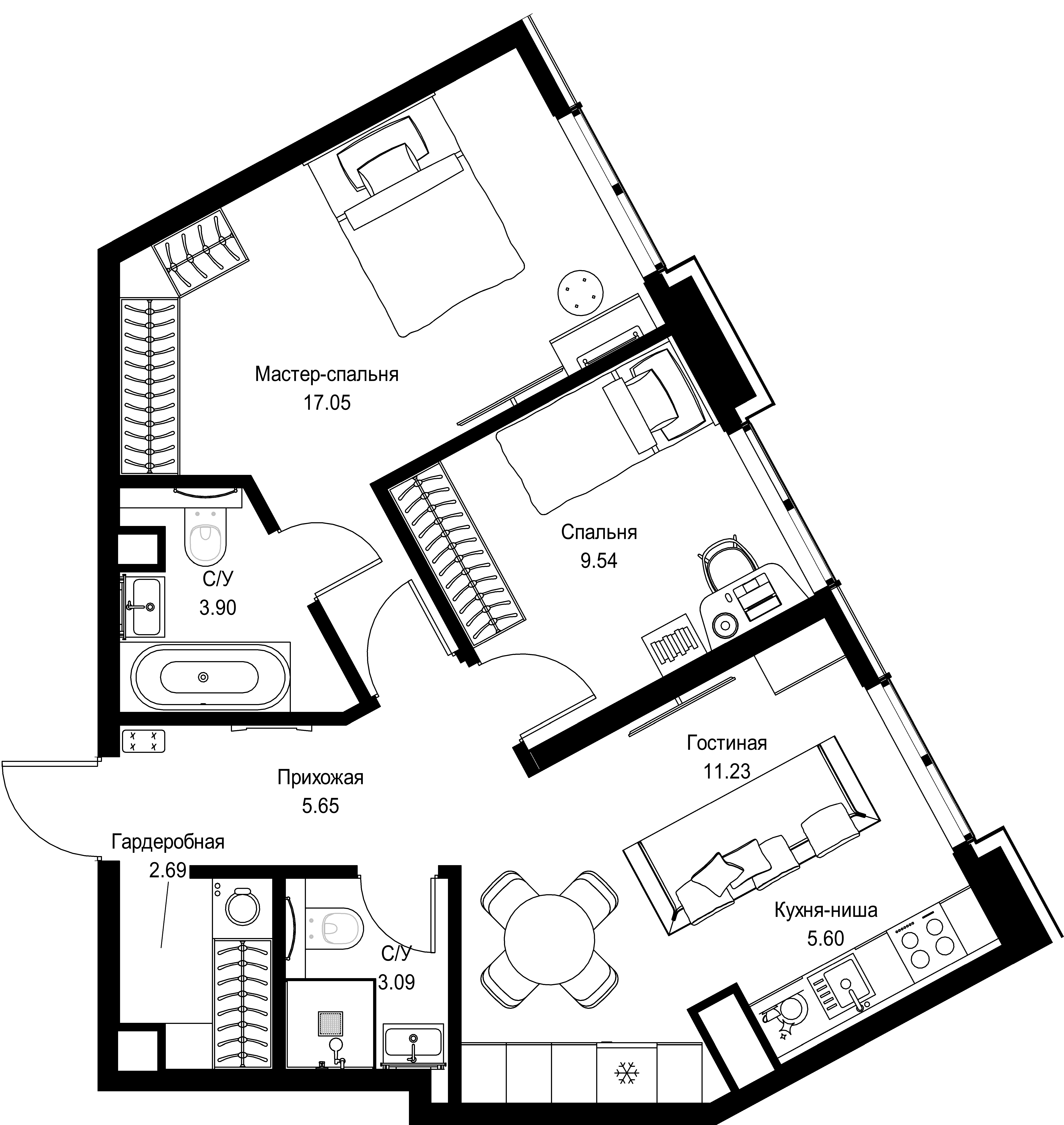 Квартира №22104