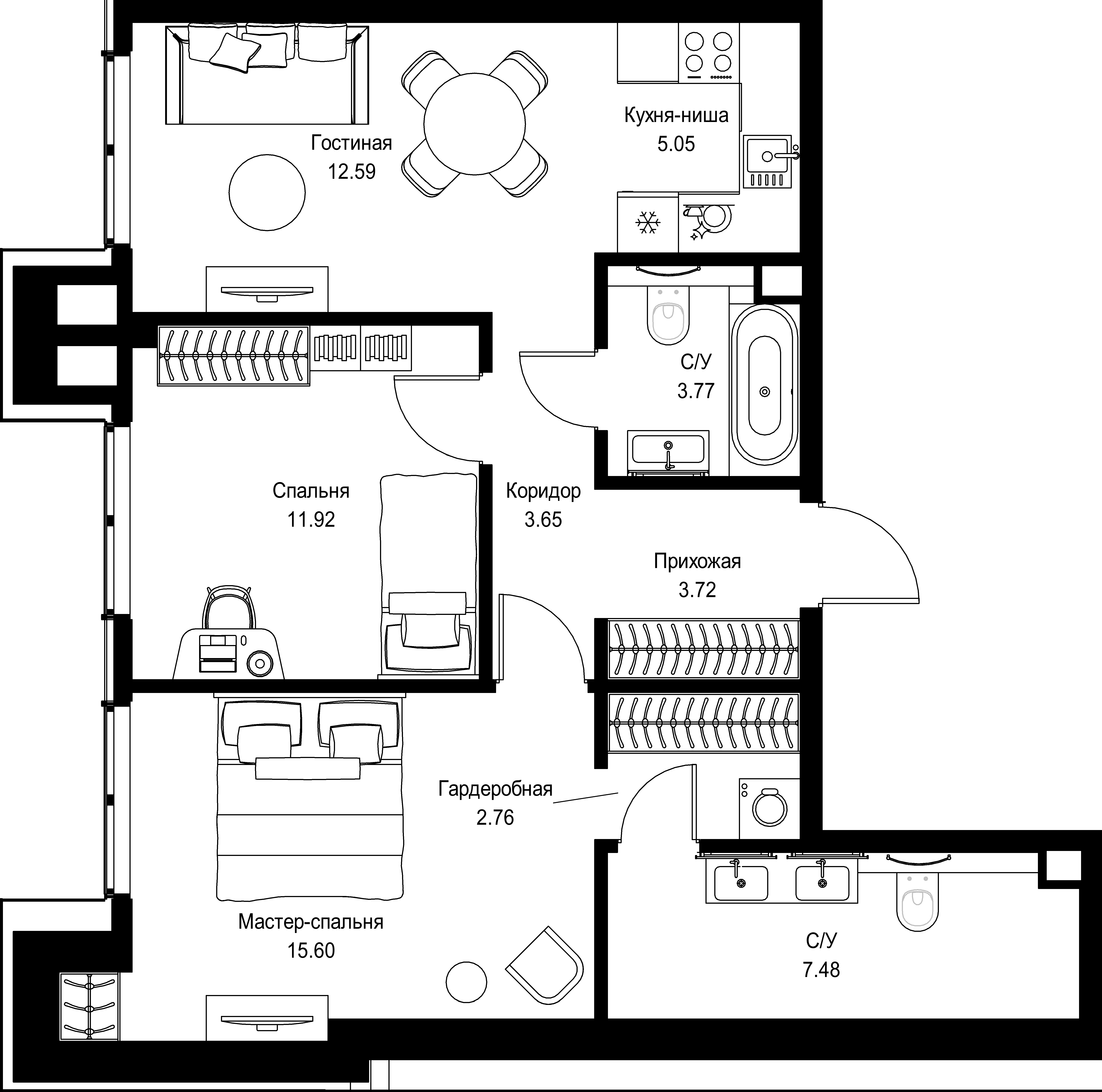Квартира №22107