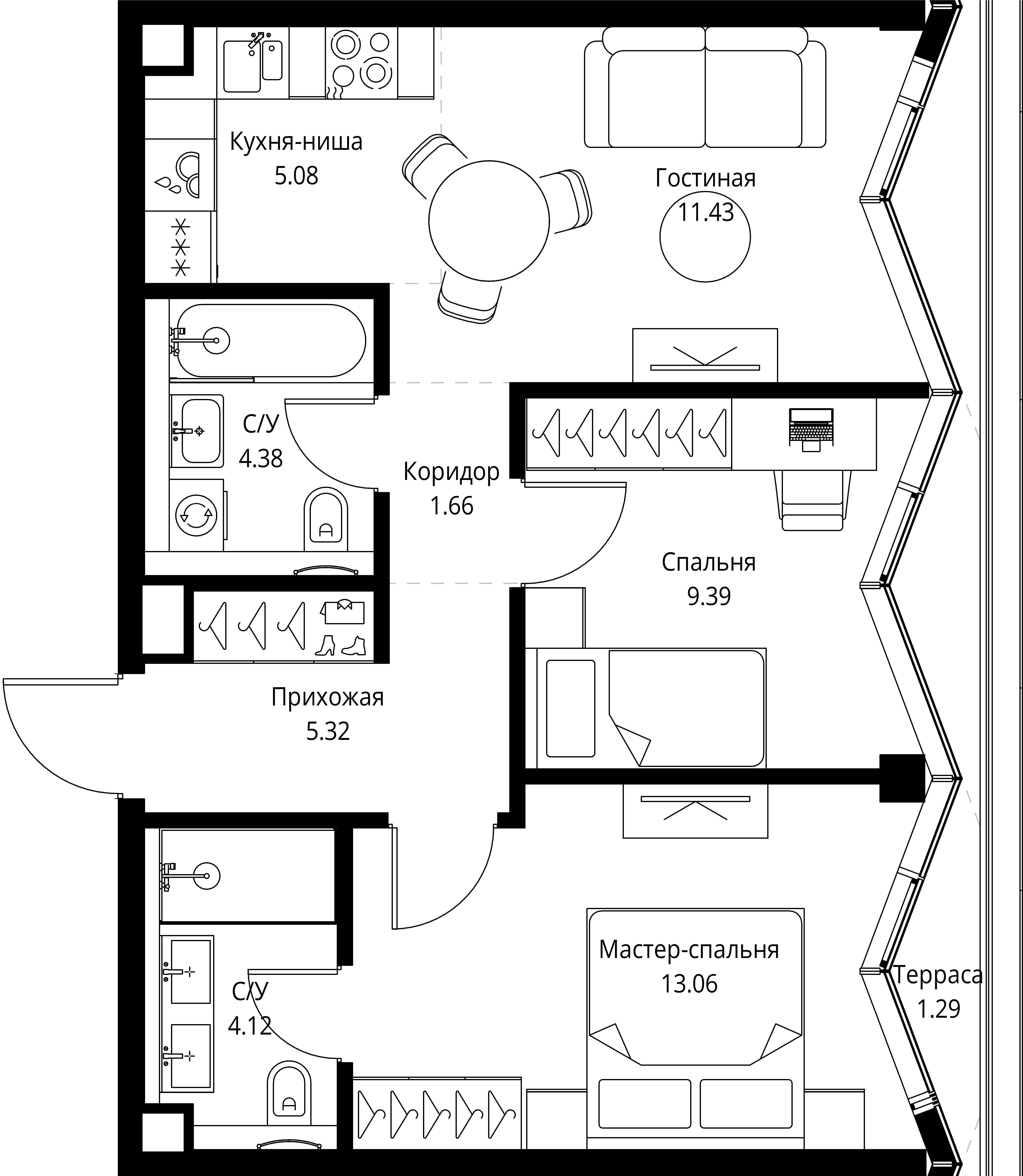 Квартира №22205