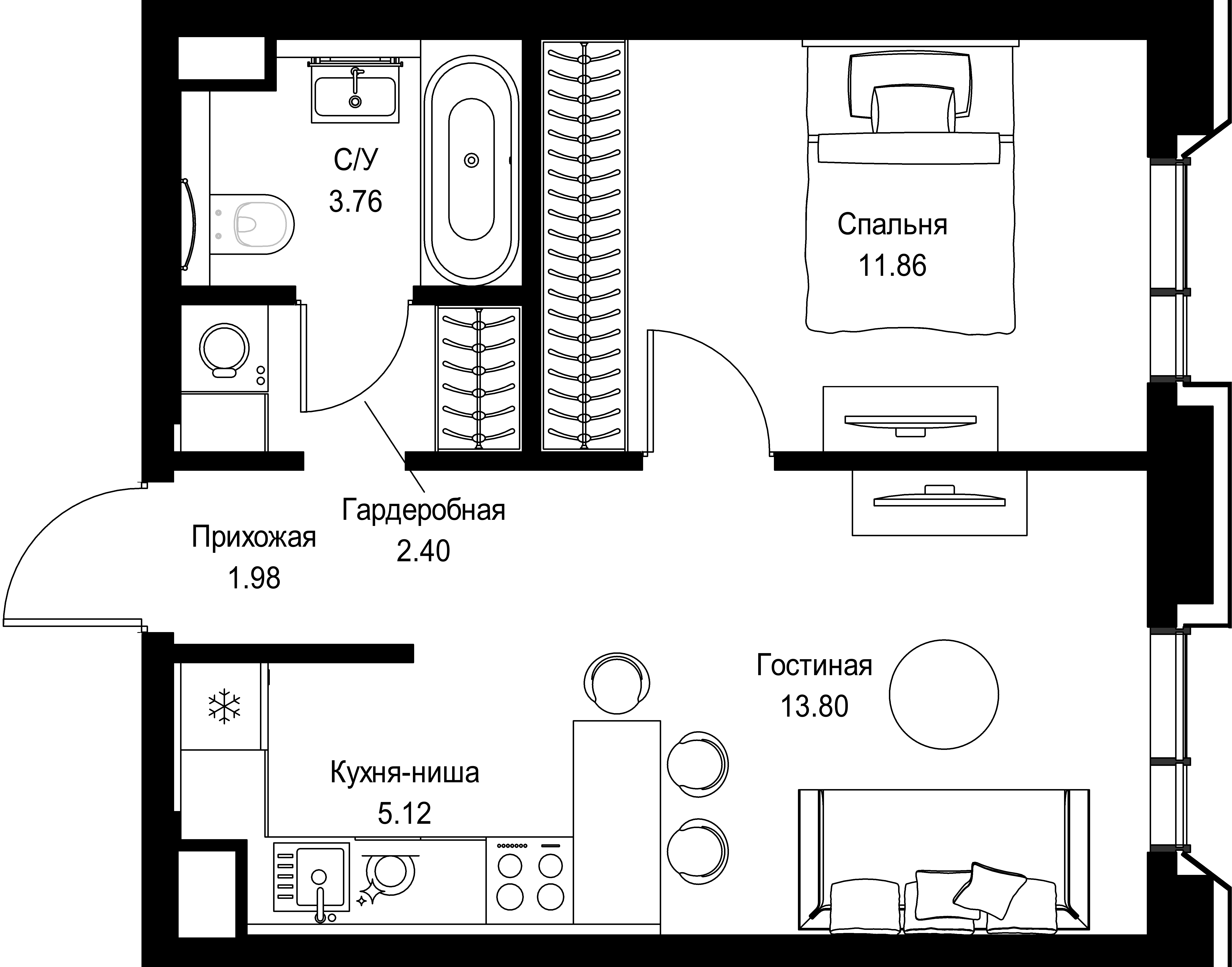 Квартира №20311
