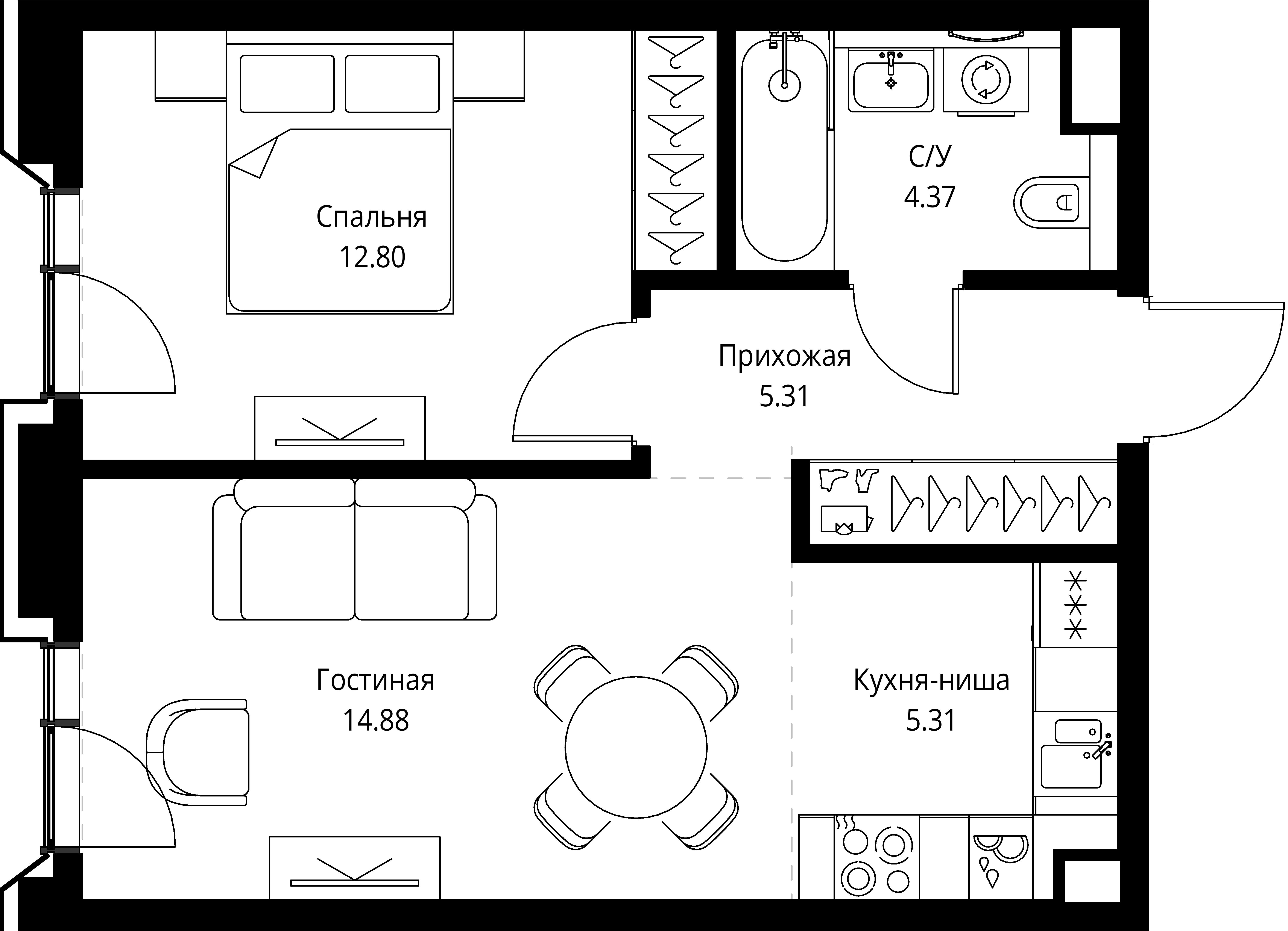 Квартира №20814