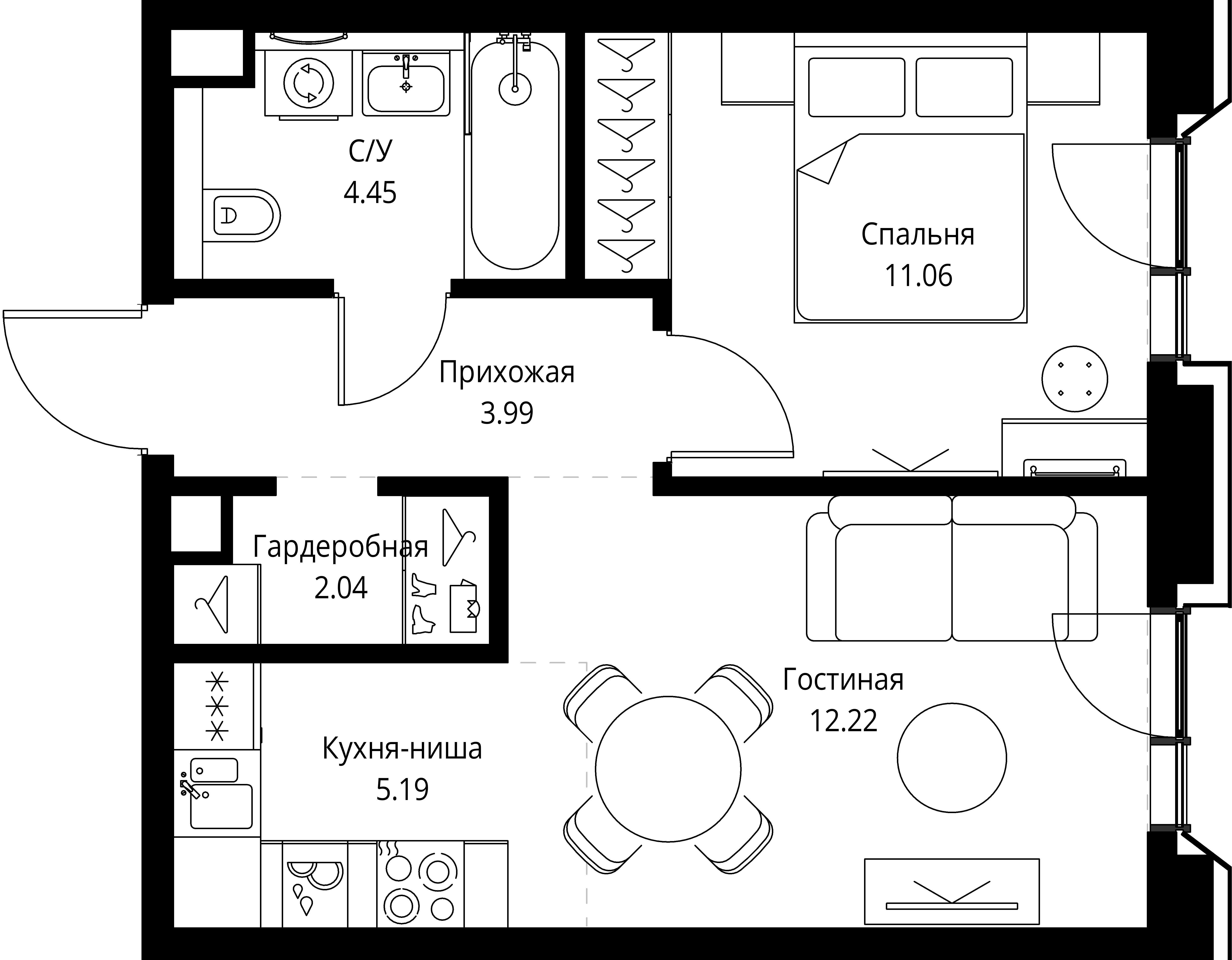 Квартира №20809