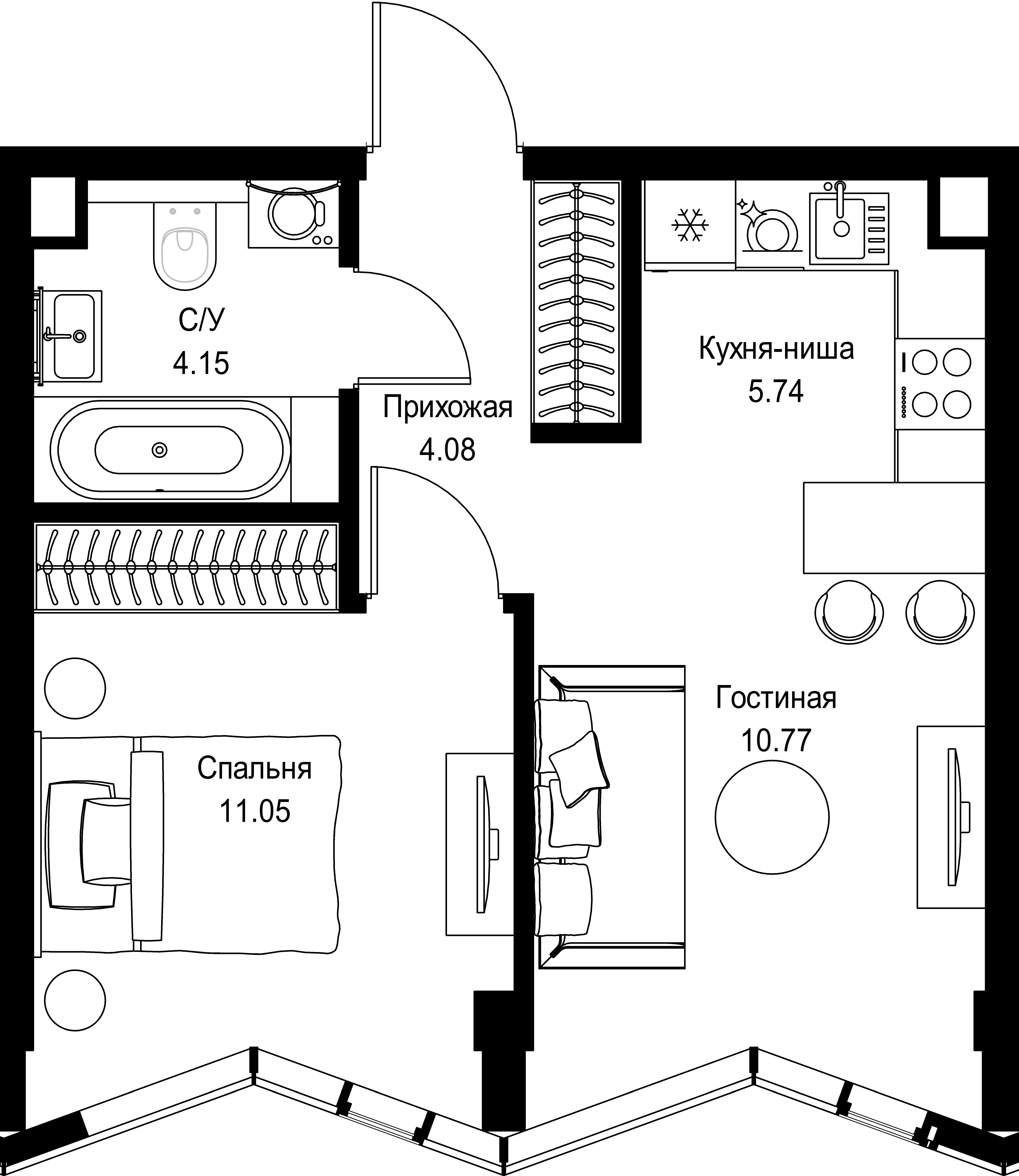 Квартира №31113