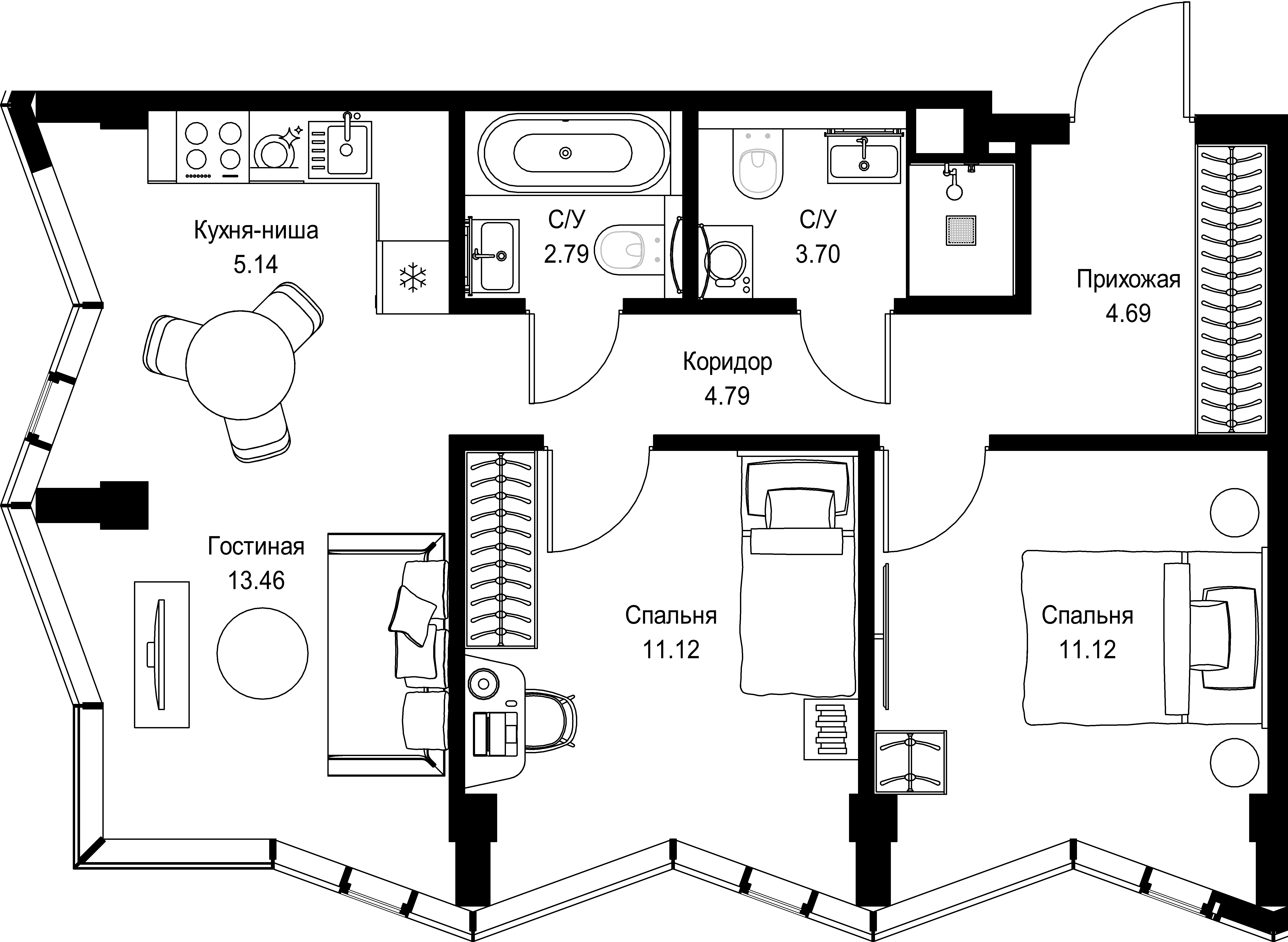 Квартира №31114
