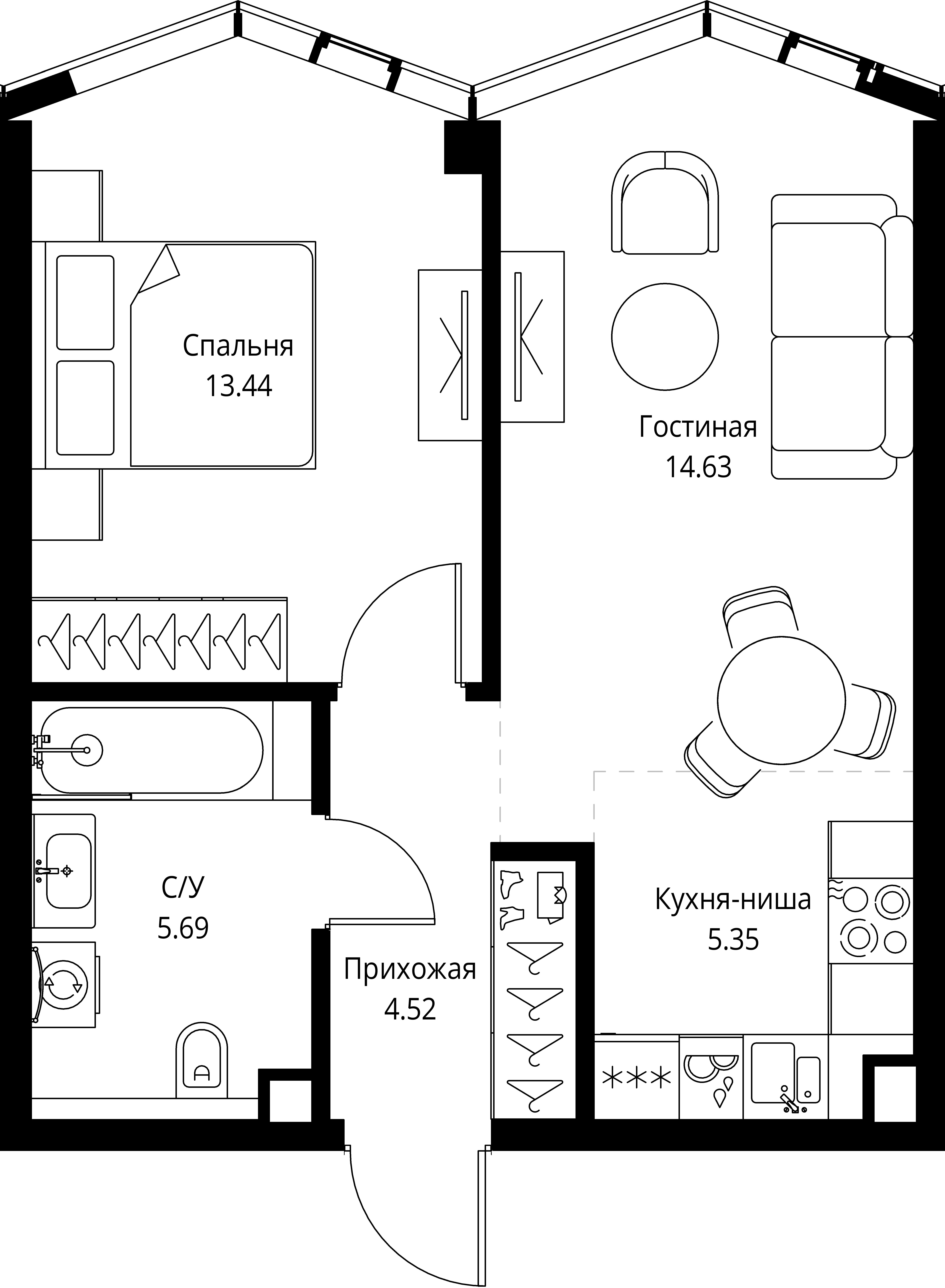 Квартира №31204