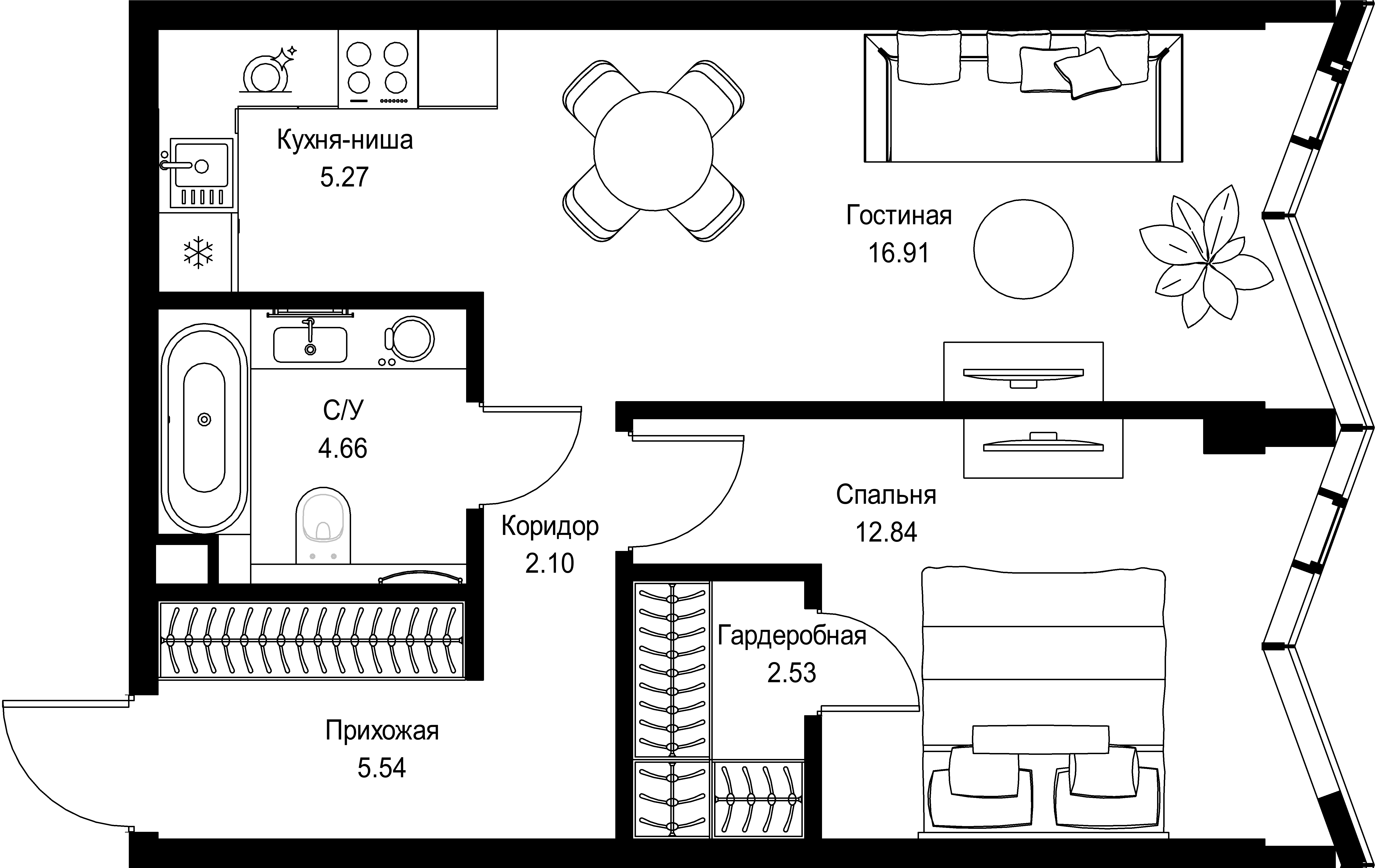 Квартира №31308