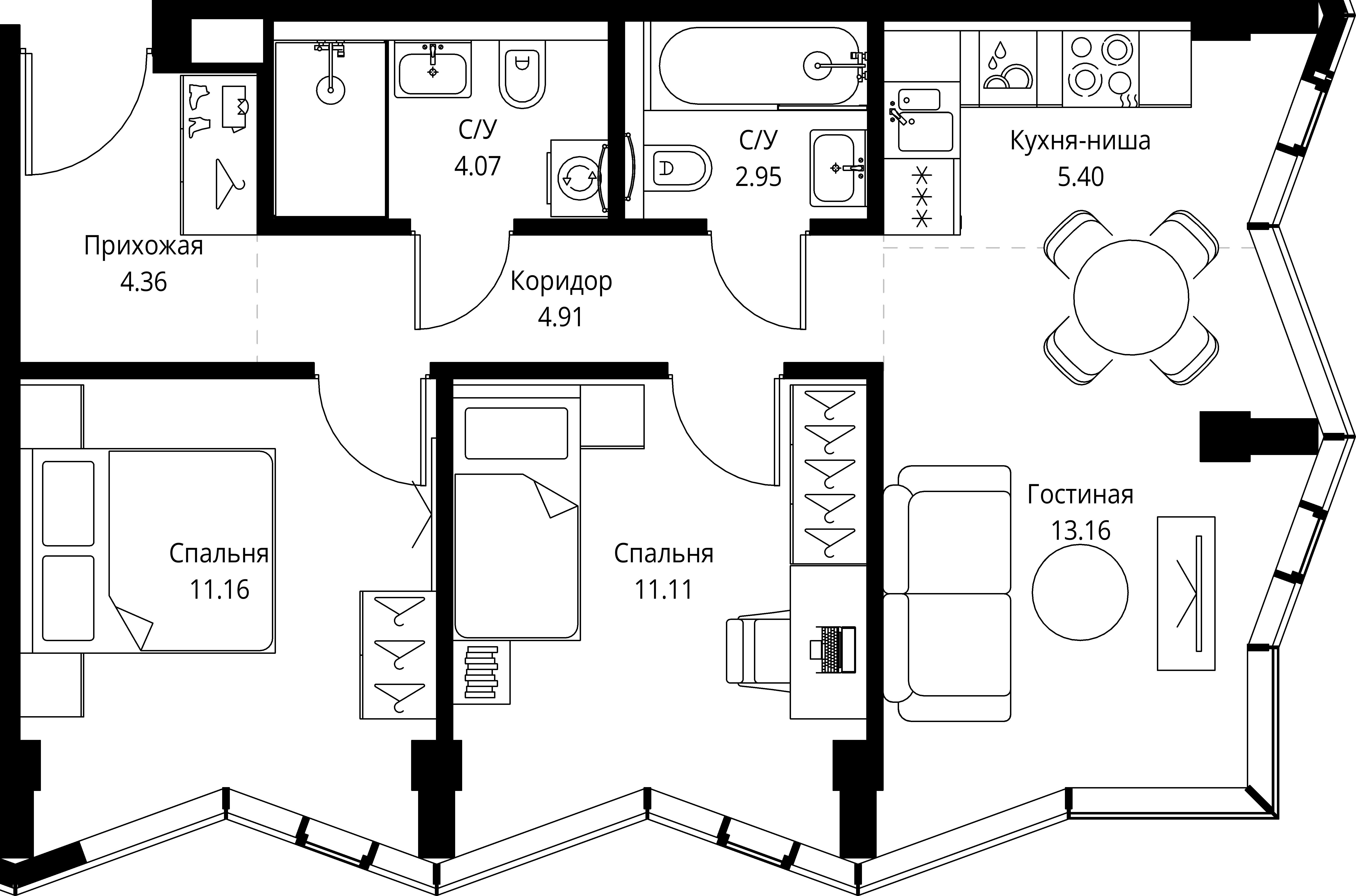 Квартира №31309