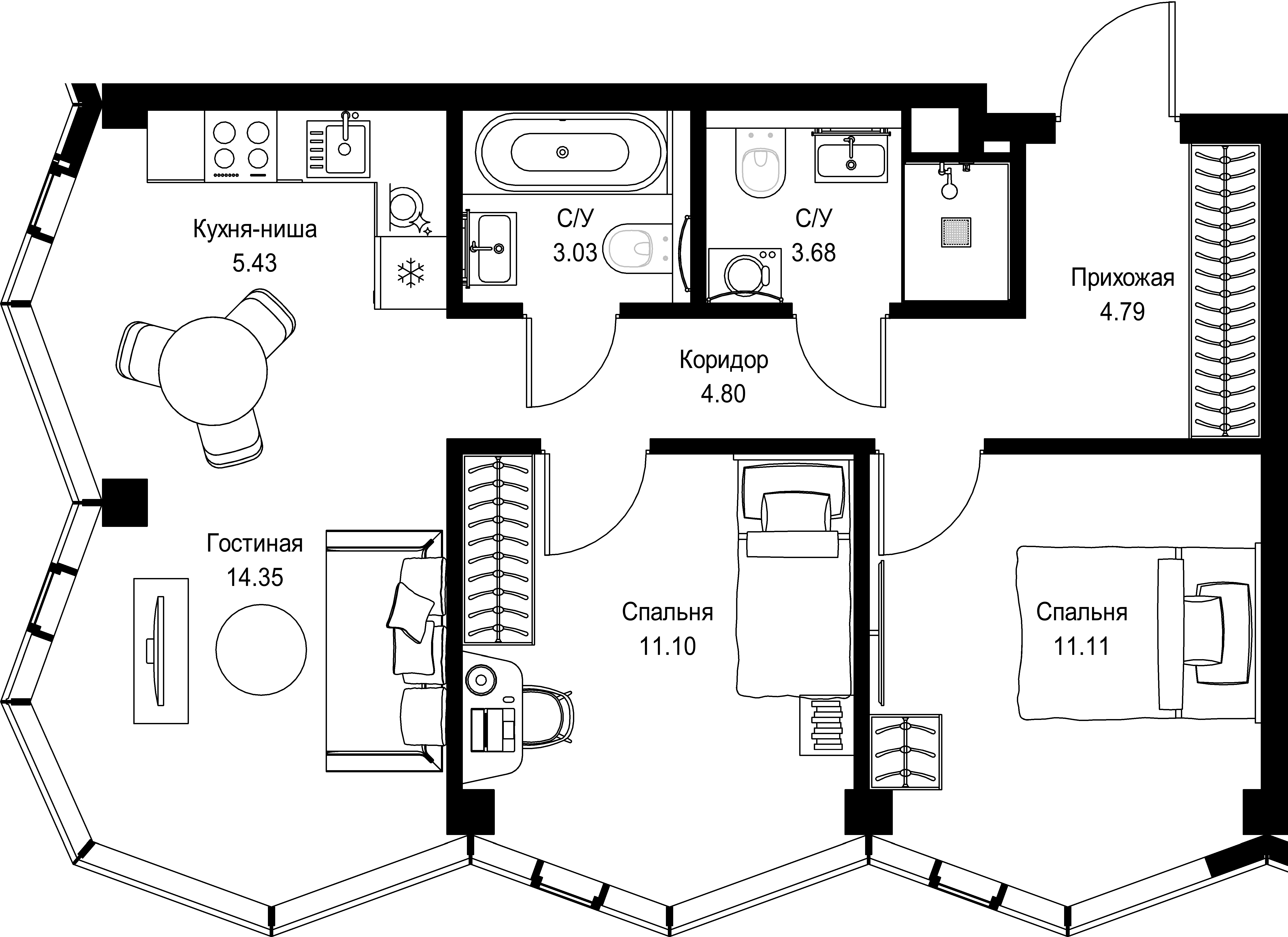 Квартира №31413