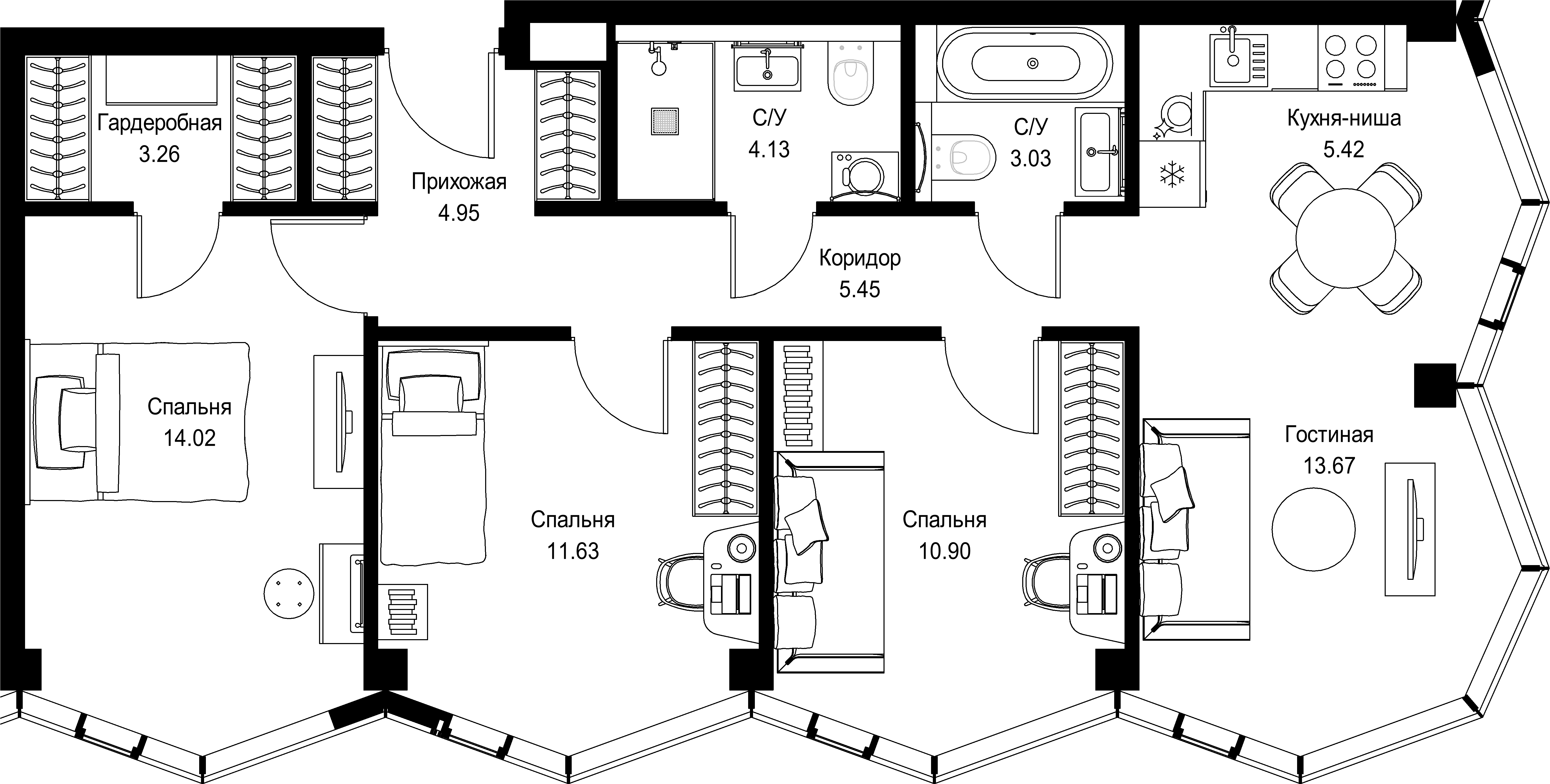 Квартира №31408