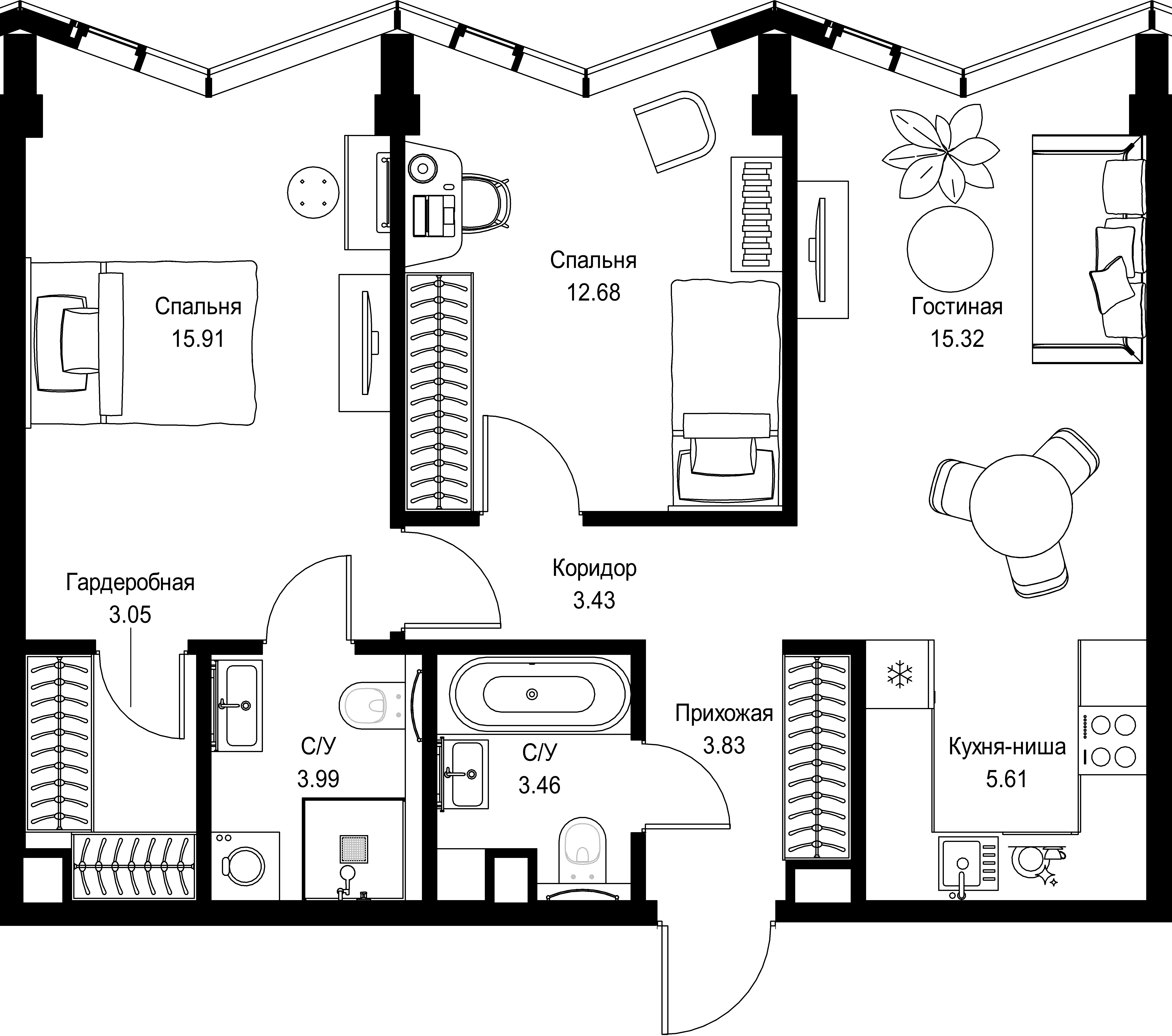 Квартира №31502