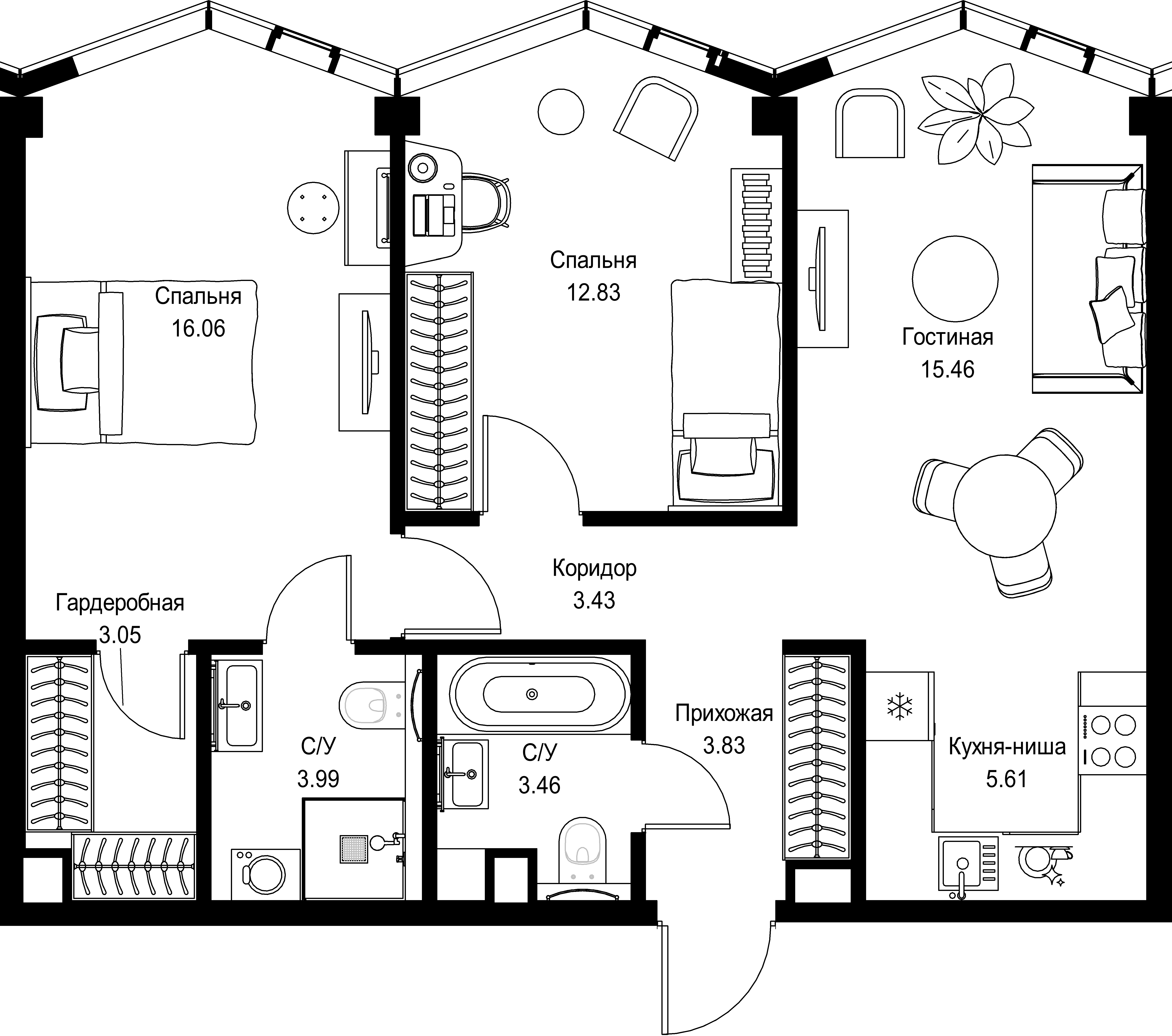 Квартира №31602
