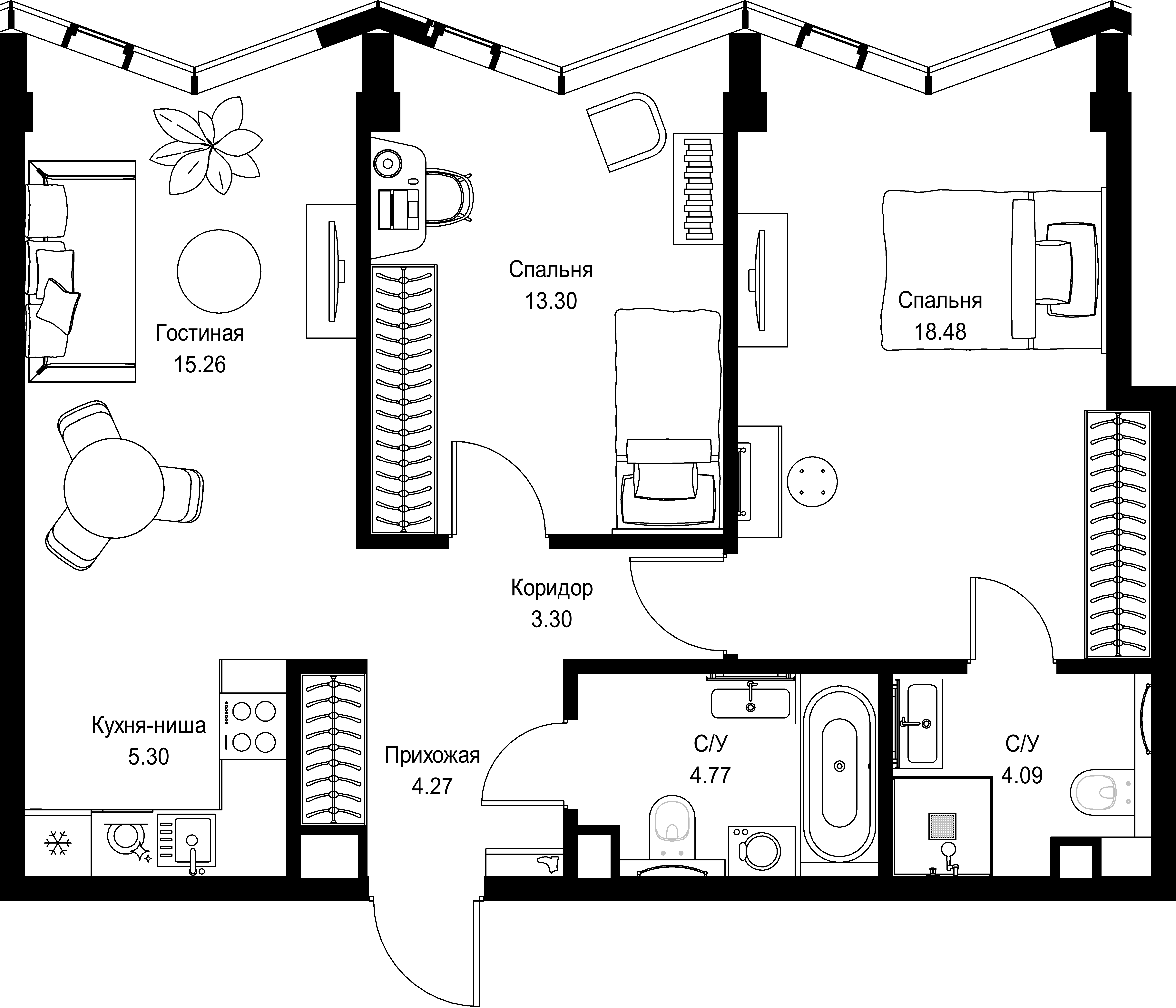 Квартира №31704