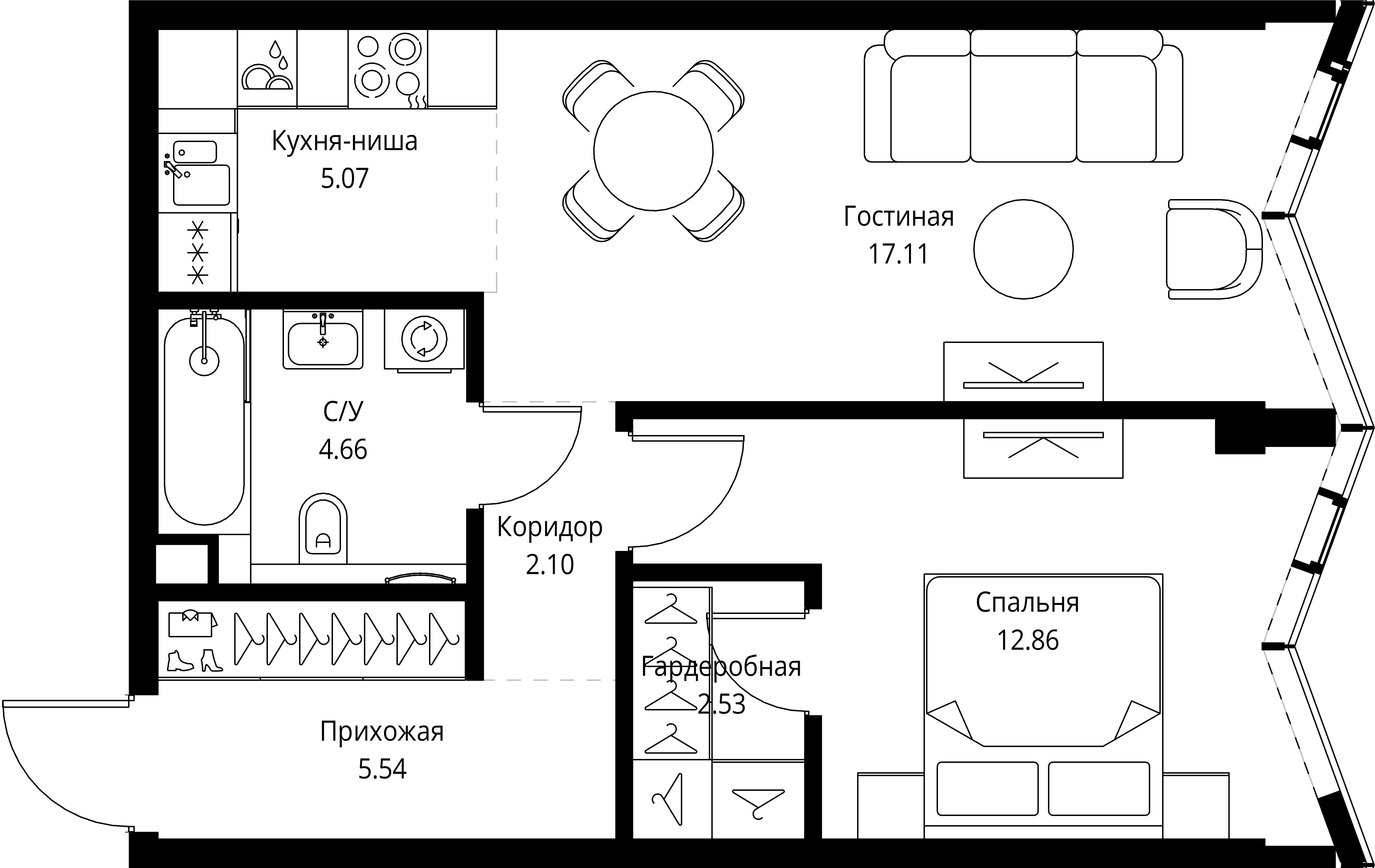 Квартира №31707