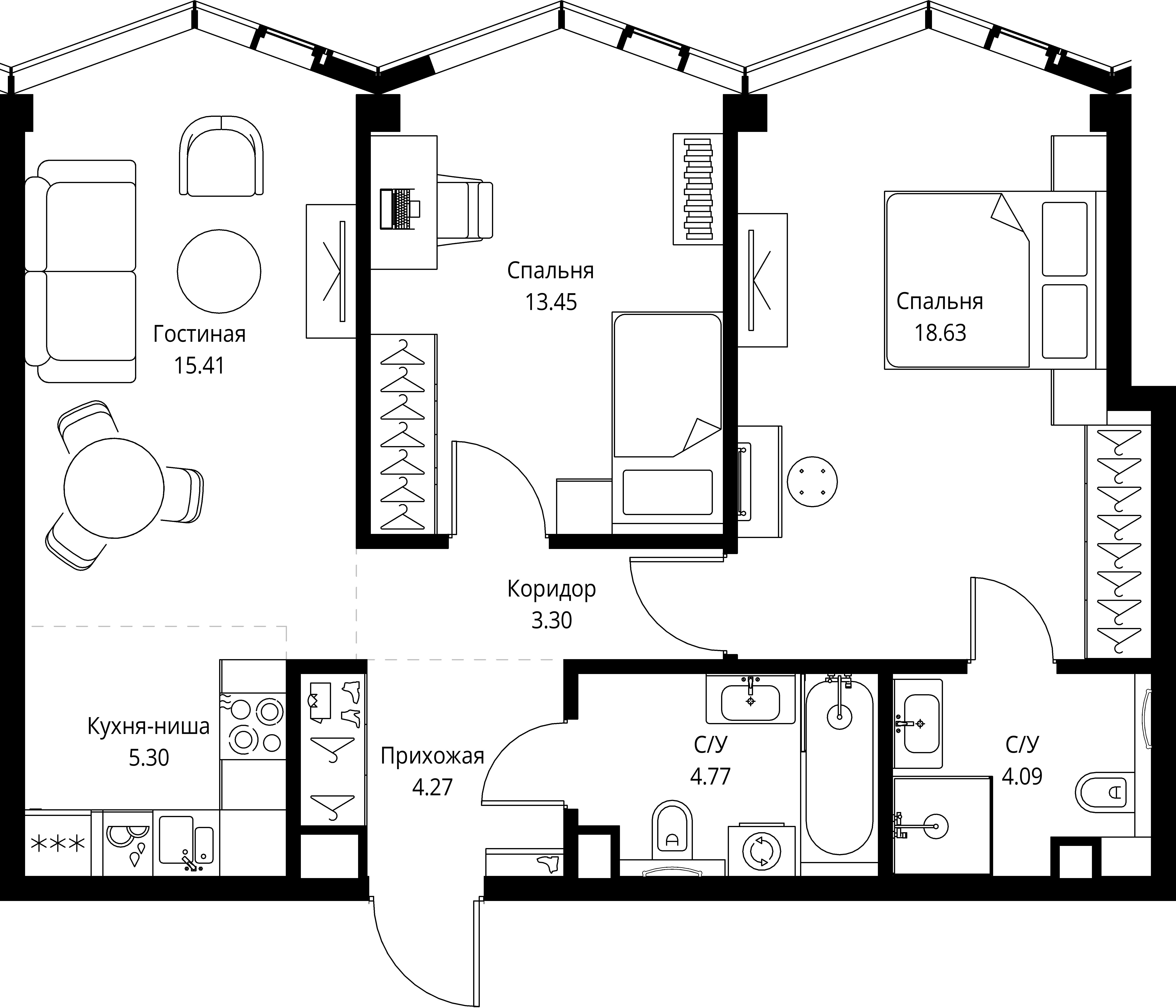 Квартира №31804