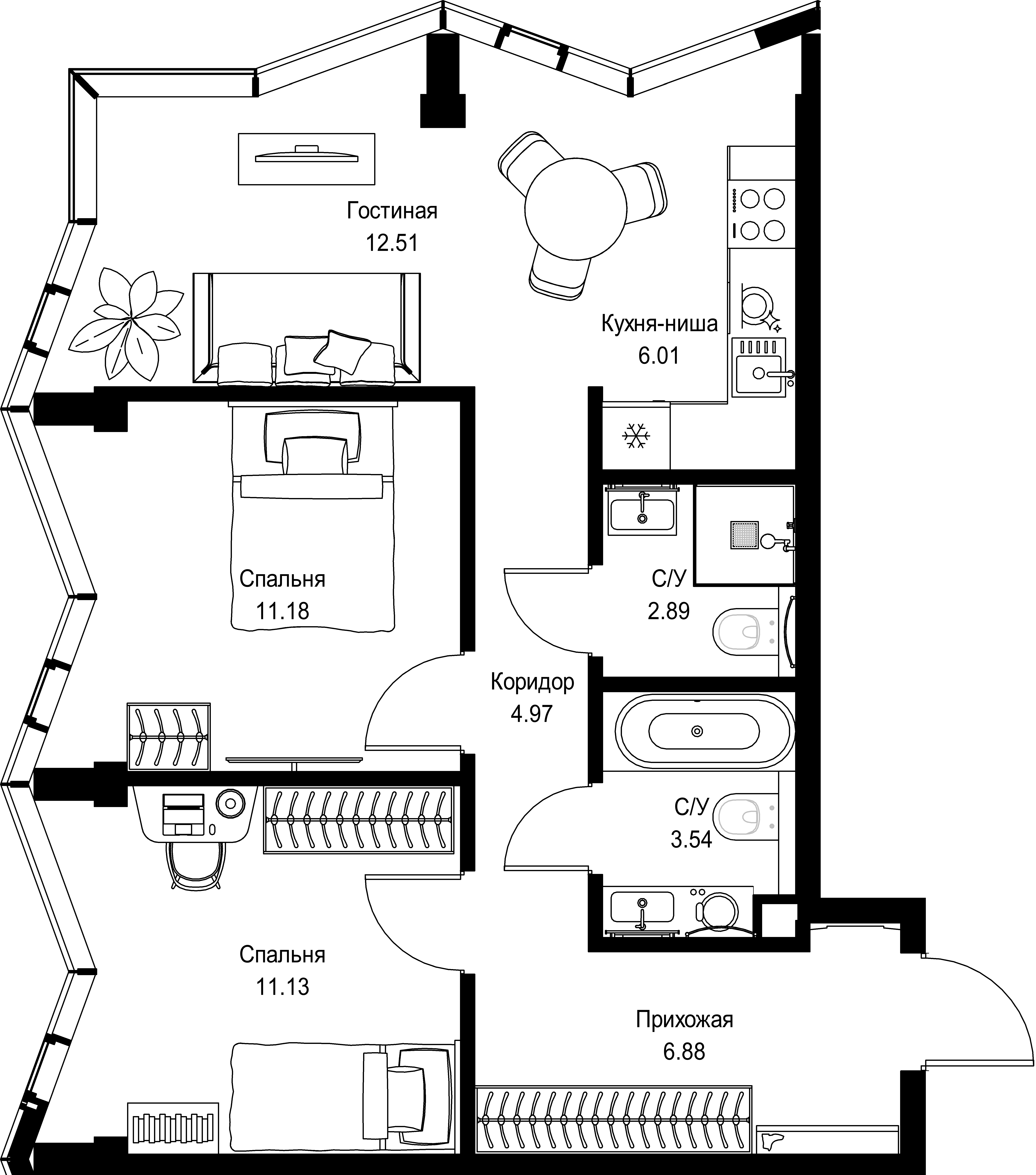 Квартира №32101