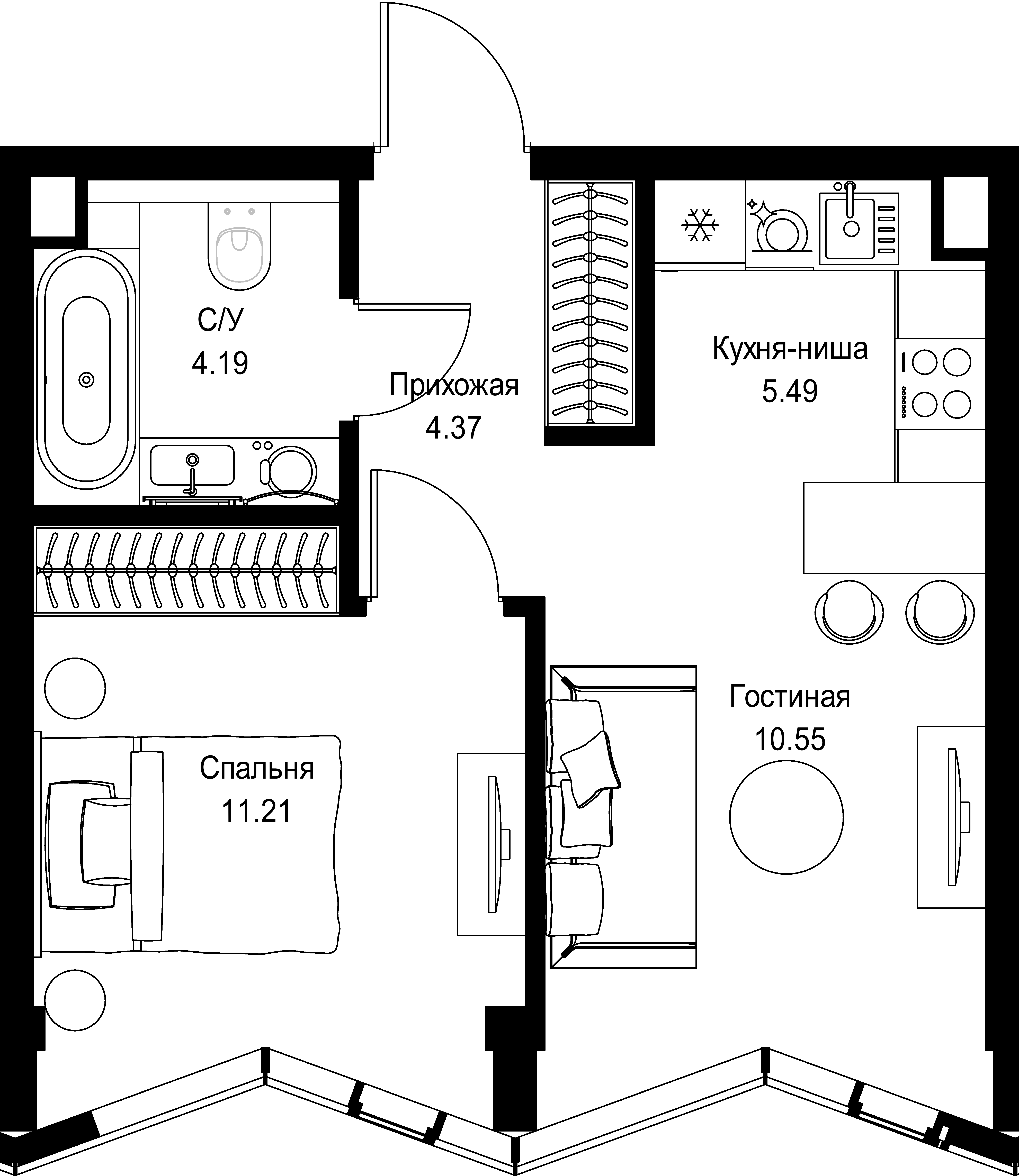 Квартира №32110