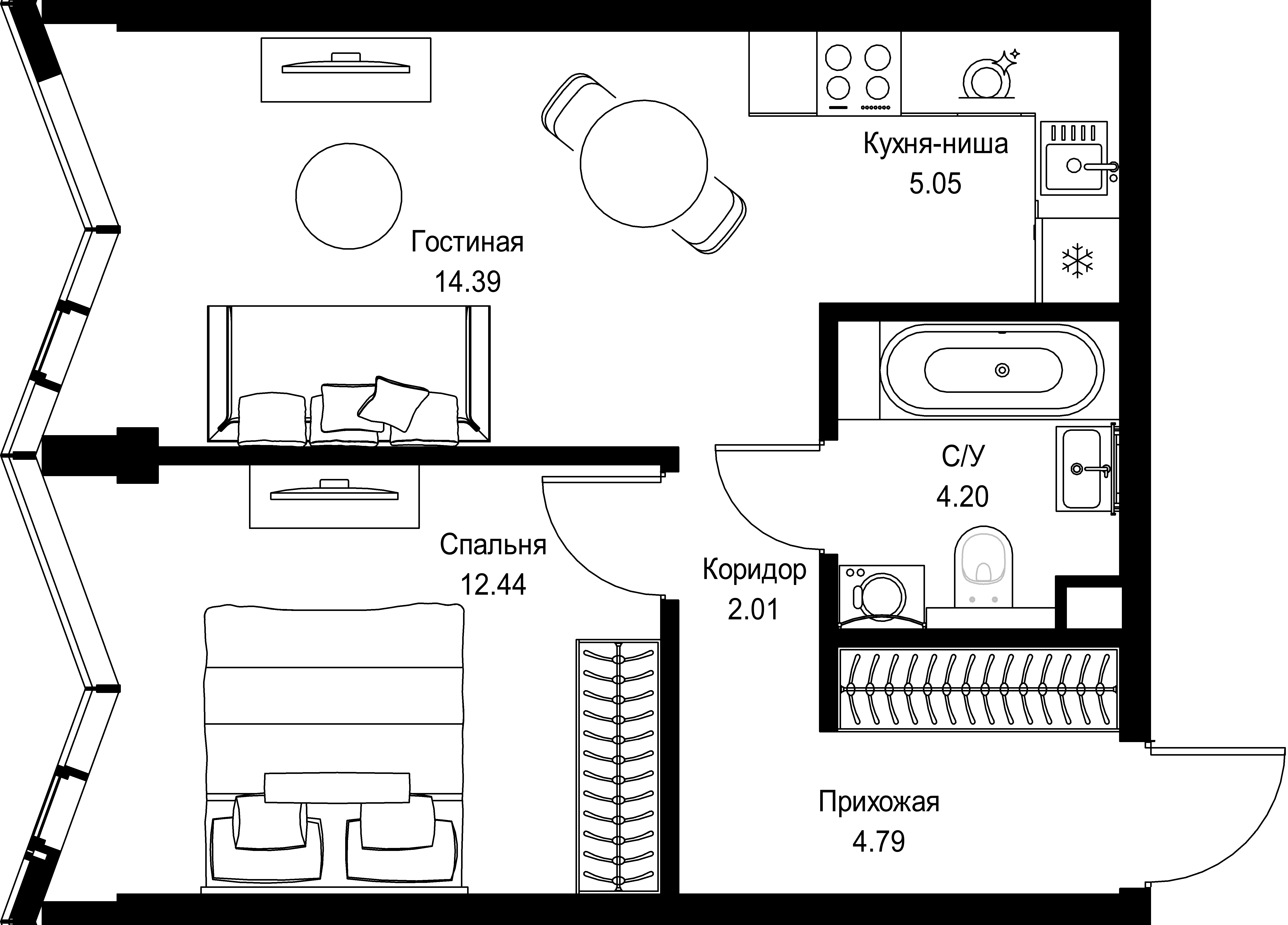 Квартира №32114