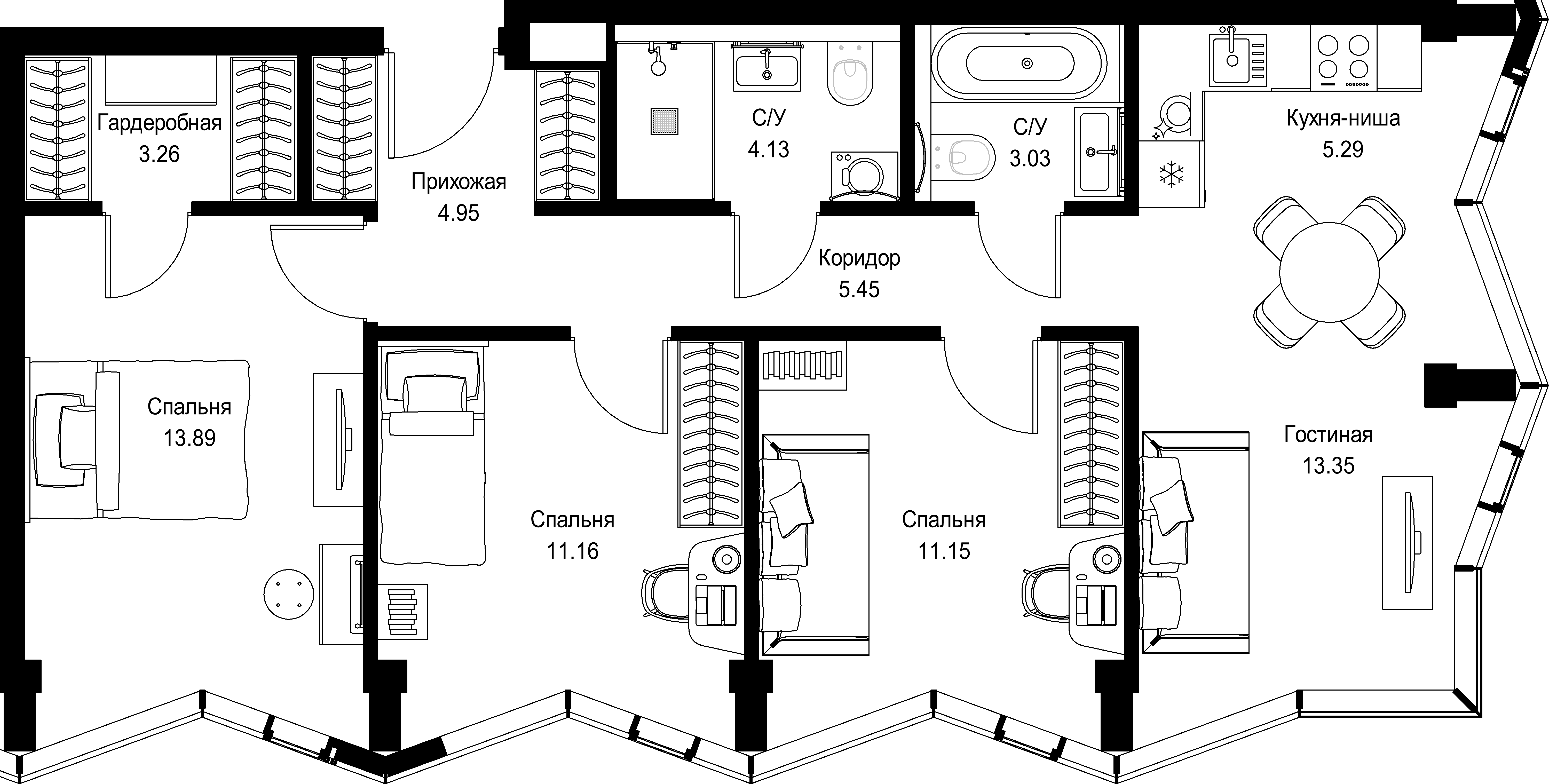 Квартира №32108