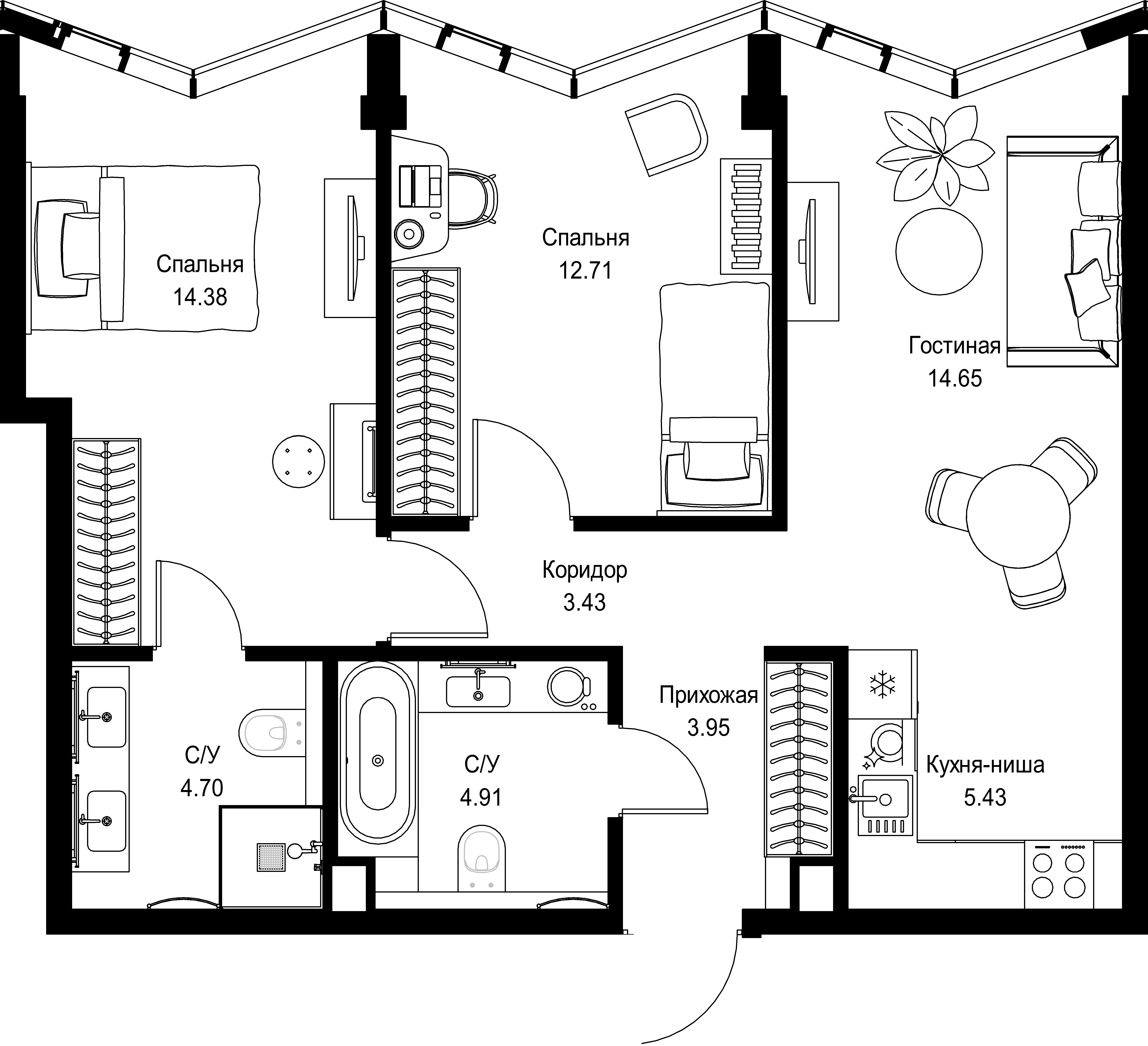 Квартира №32305