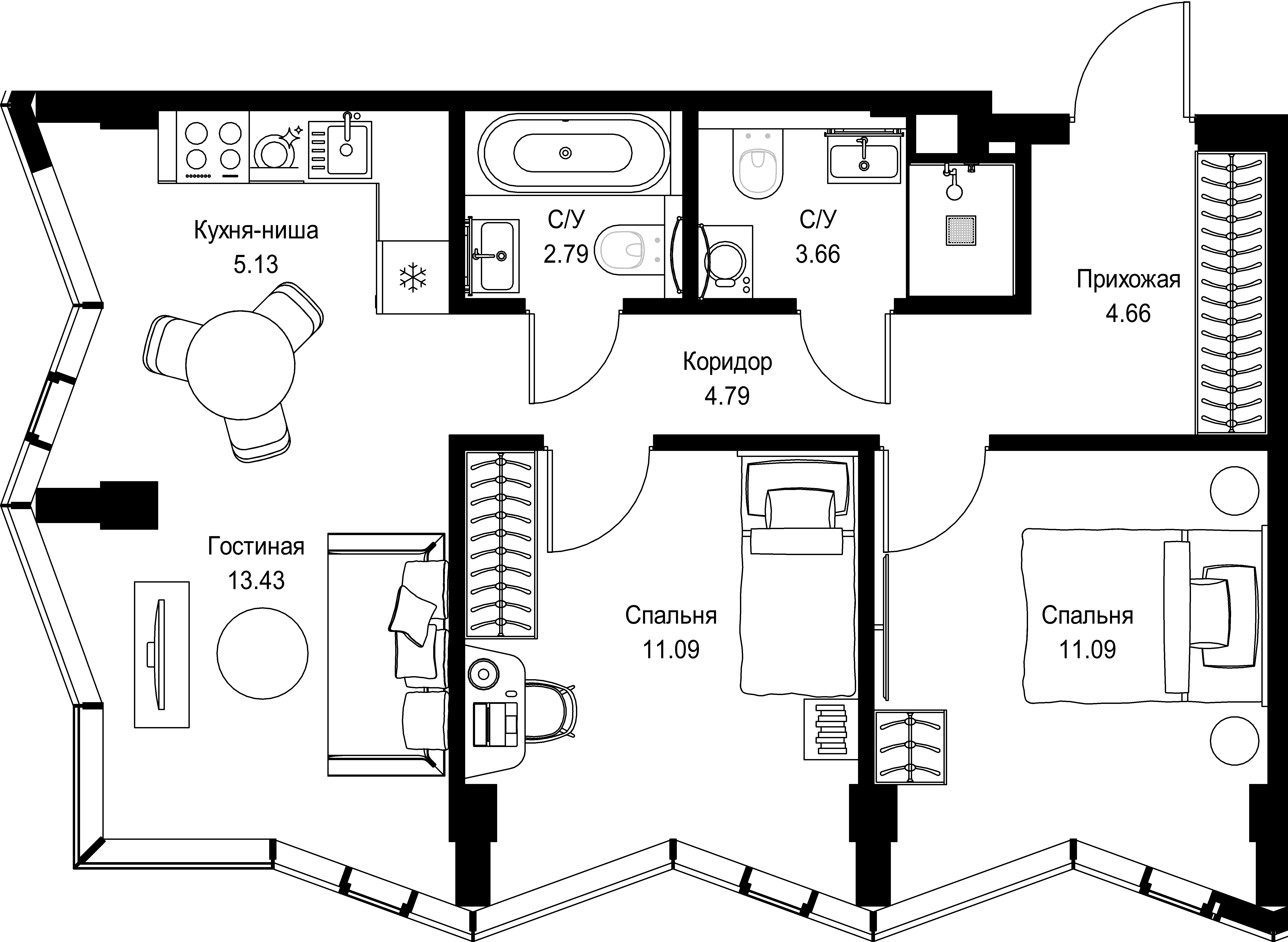 Квартира №30514