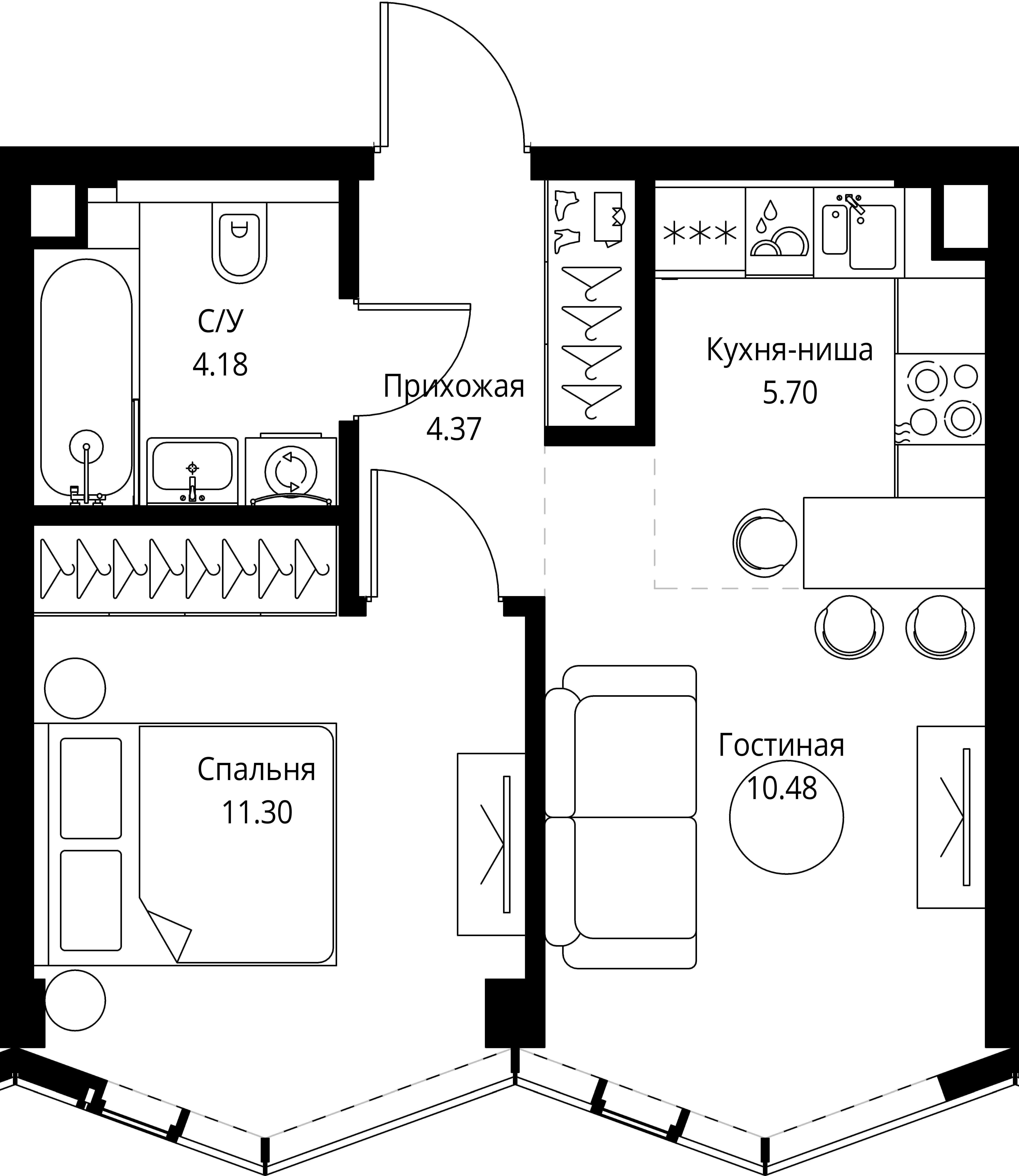 Квартира №30611