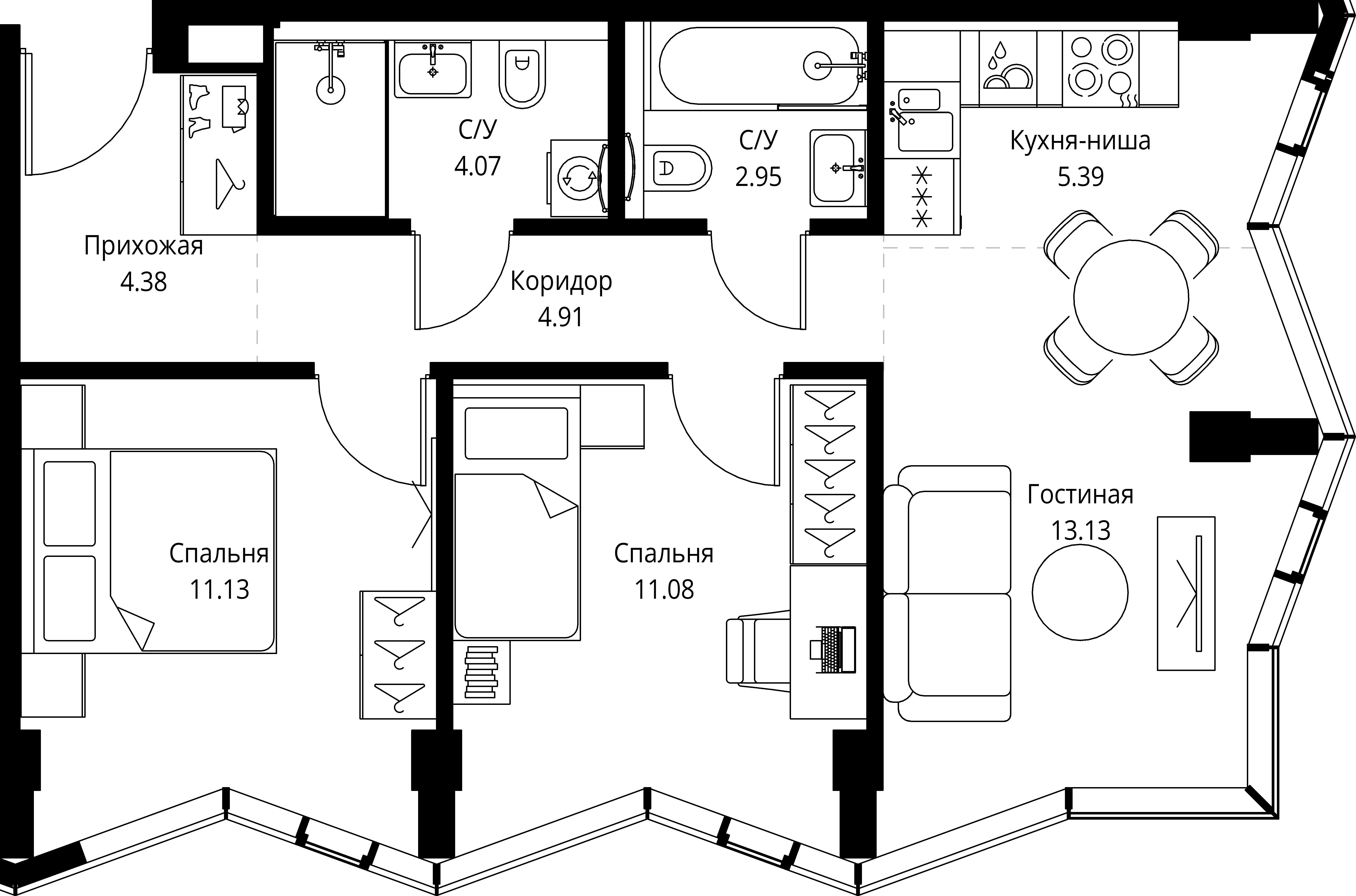 Квартира №30709