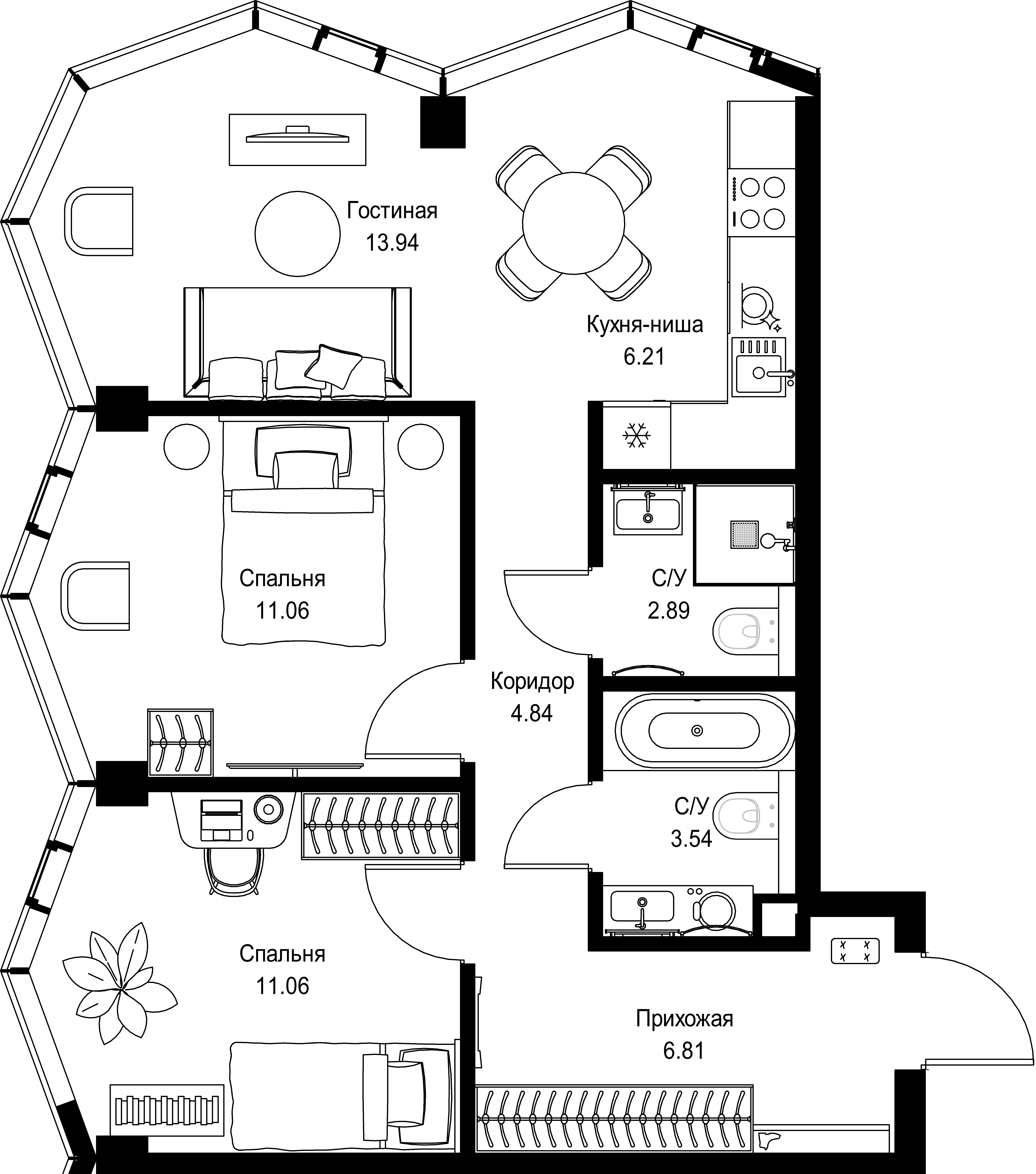 Квартира №30801