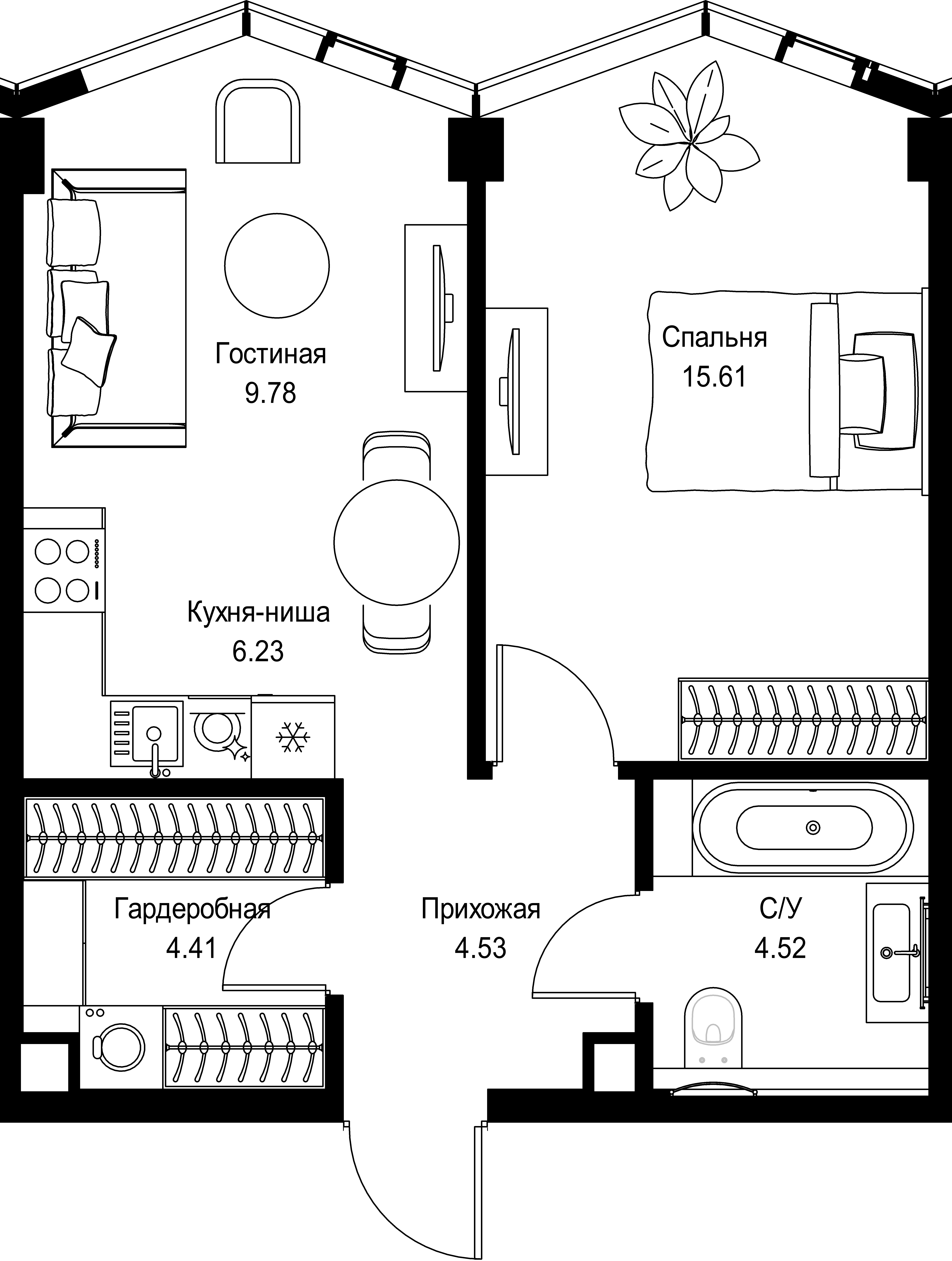 Квартира №30802