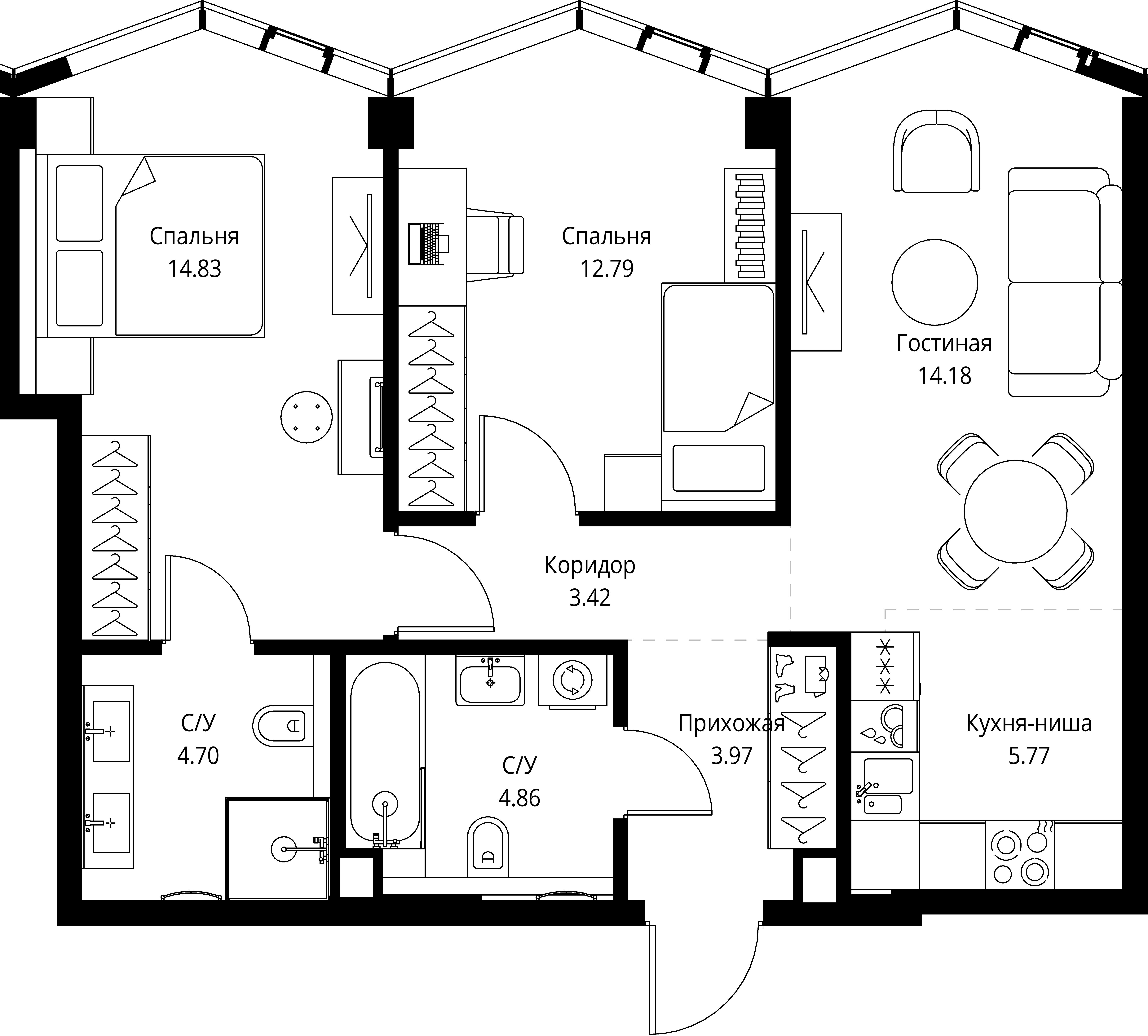 Квартира №30806